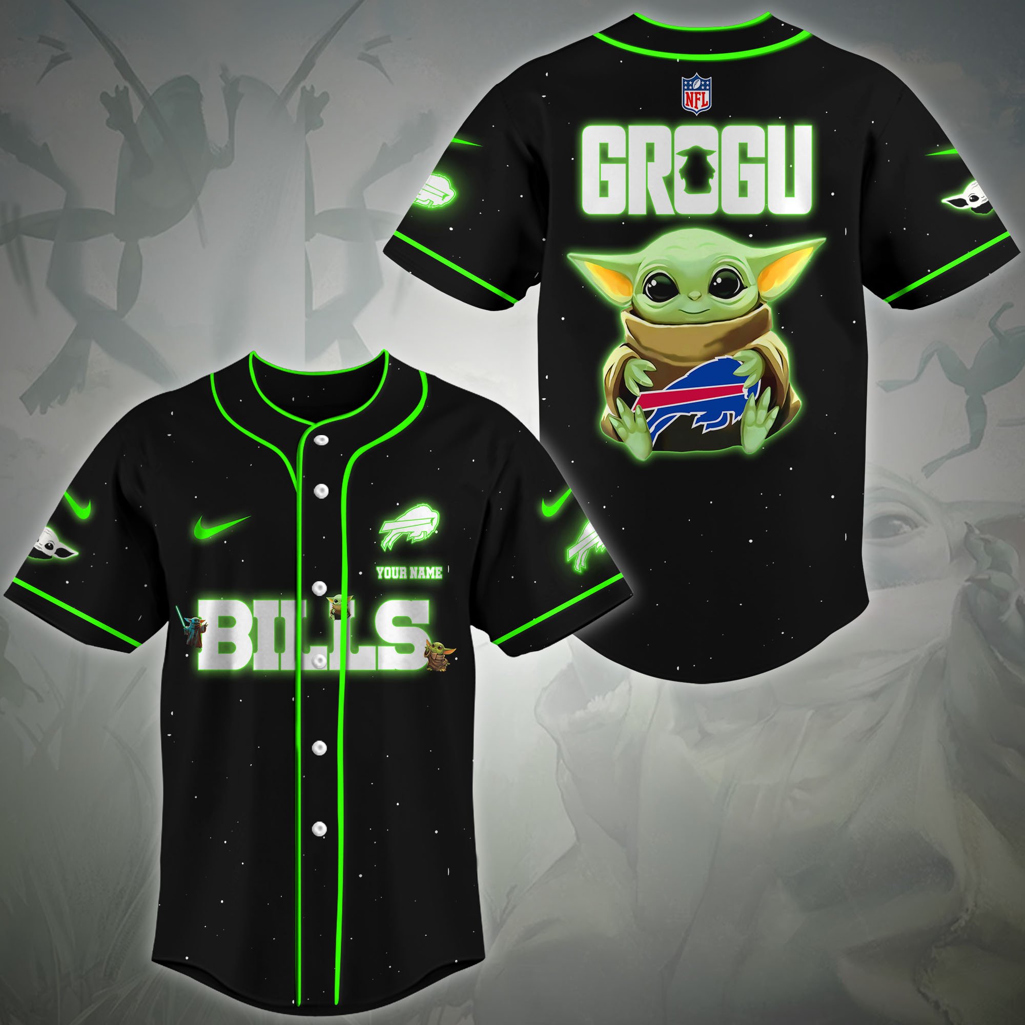 Buffalo Bills Baseball Shirt Custom Name, Sport Team Shirt, Sport Gifts ETRG-0417188