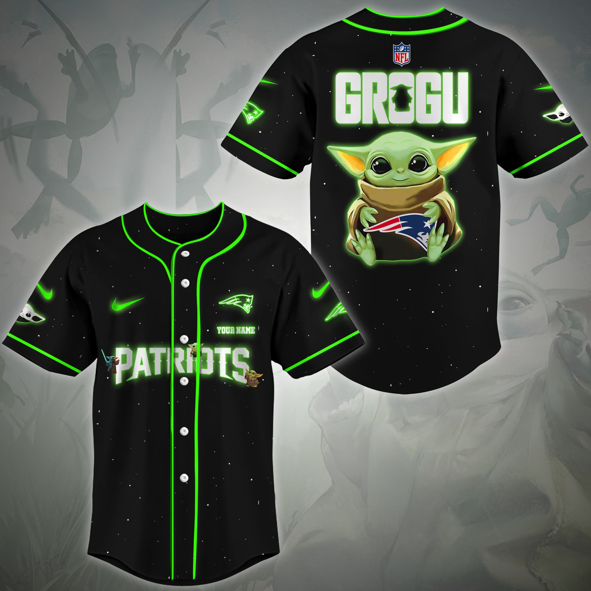 New England Patriots Baseball Shirt Custom Name, Sport Team Shirt, Sport Gifts ETRG-0417188