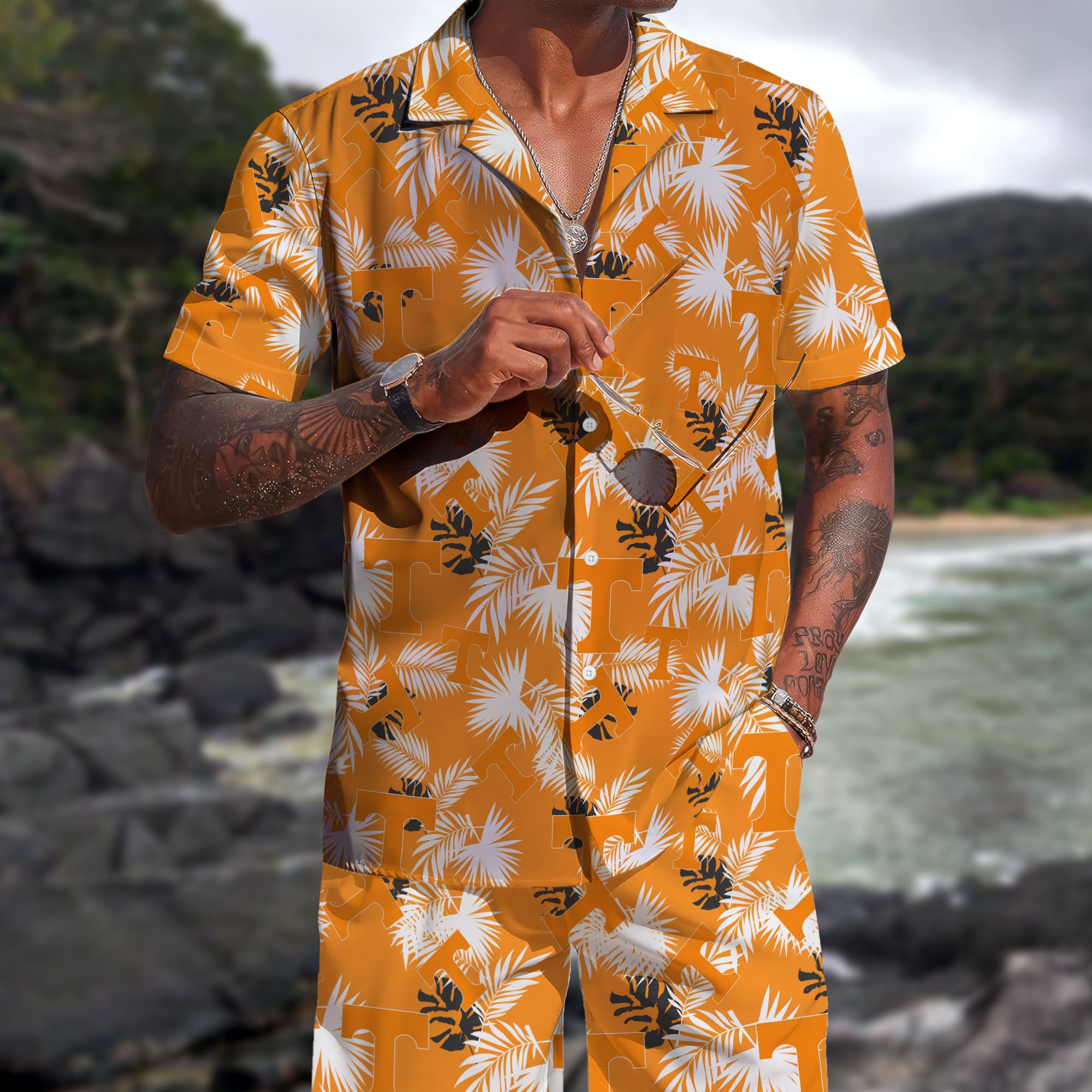 Tennessee Volunteers Hawaiian Shorts Set  2025 Version, Hawaiian Shirts, Sports Shorts, Gifts For Fan EHIVM-04171878