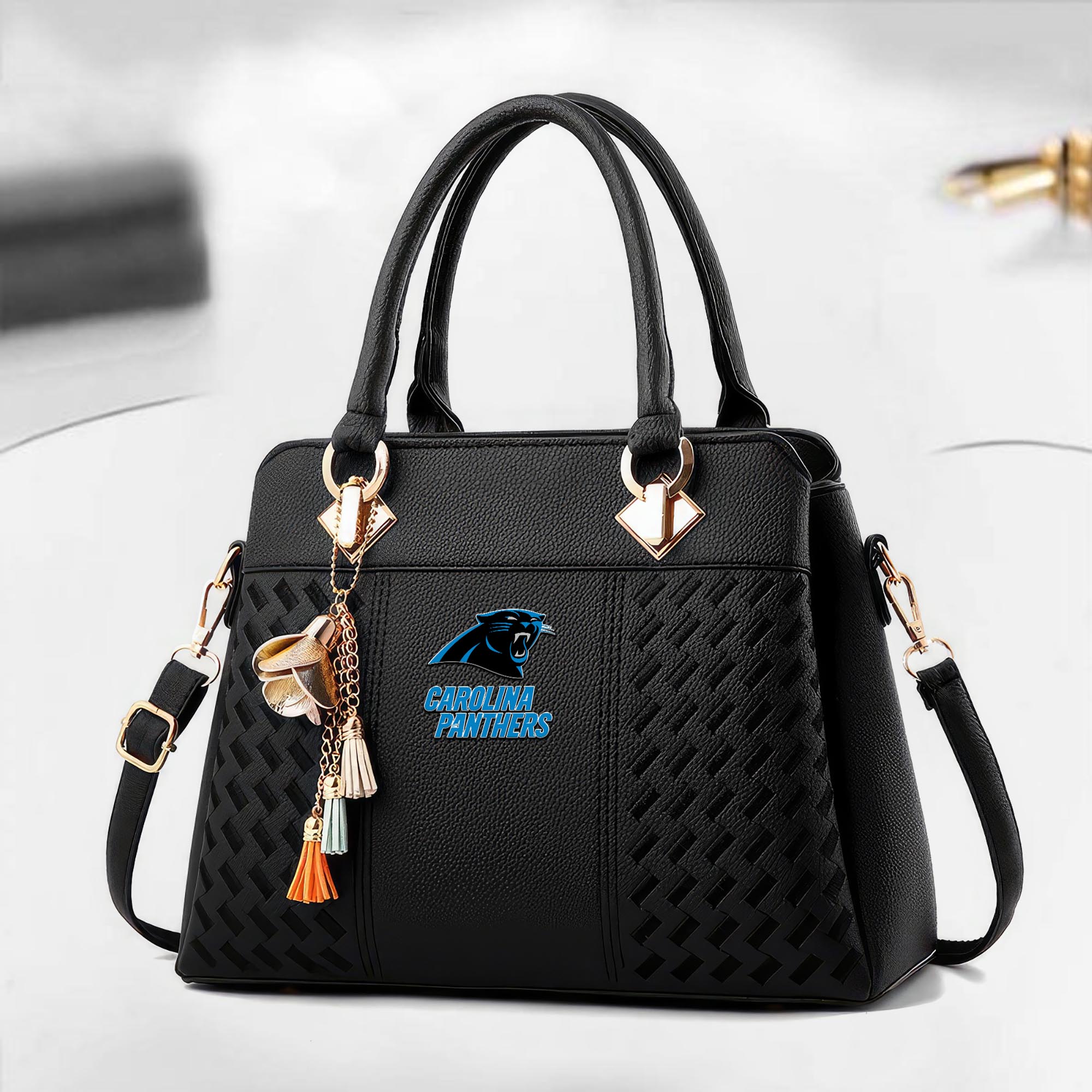 Carolina Panthers Deluxe Handbag For Women 2025 Versions, Sport Deluxe Handbag, Mother's Day Gift EHIVM-04242023