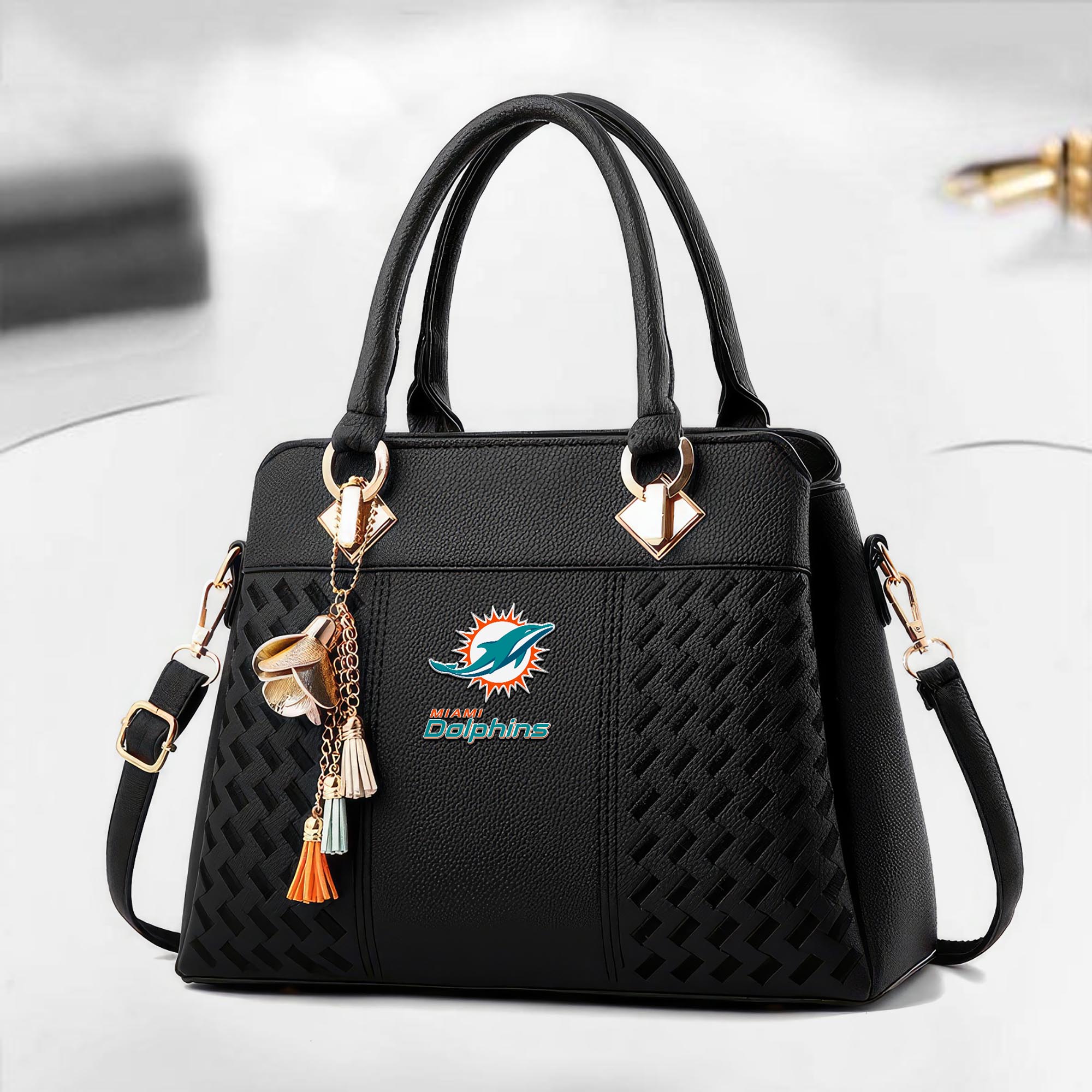 Miami Dolphins Deluxe Handbag For Women 2025 Versions, Sport Deluxe Handbag, Mother's Day Gift EHIVM-04242023