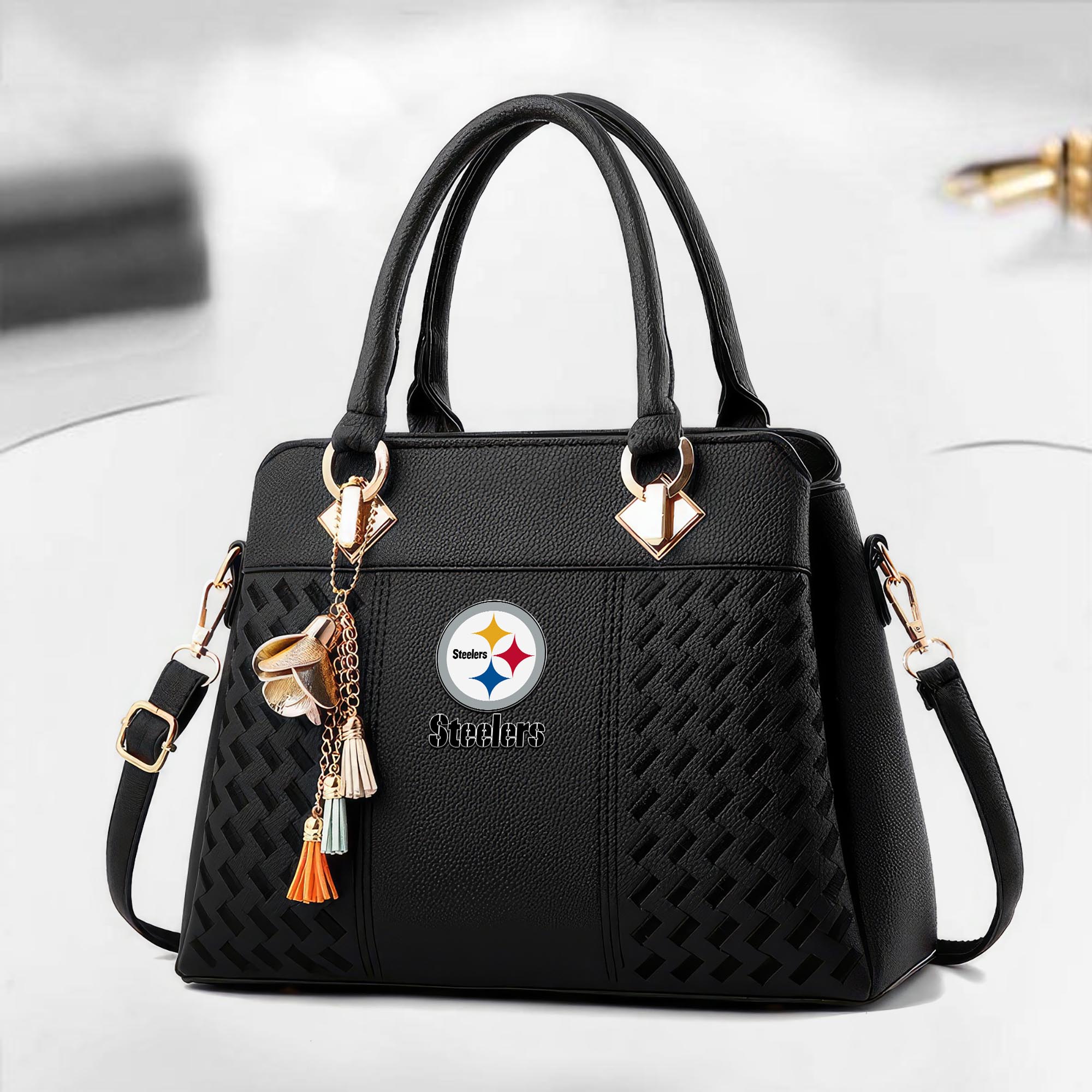 Pittsburgh Steelers Deluxe Handbag For Women 2025 Versions, Sport Deluxe Handbag, Mother's Day Gift EHIVM-04242023