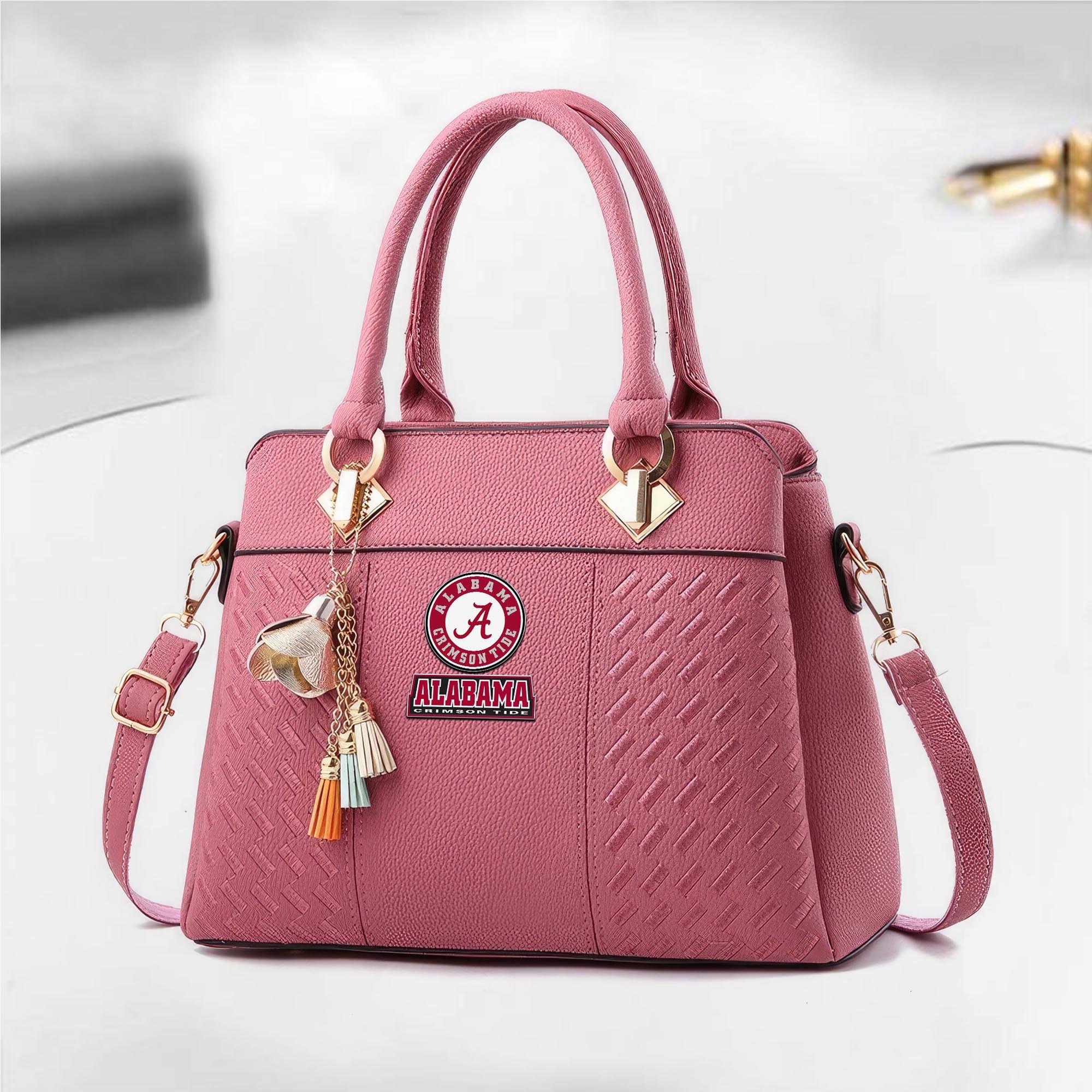 Alternative view of Alabama Crimson Tide Deluxe Handbag For Women 2025 Versions, Sport Deluxe Handbag, Mother's Day Gift EHIVM-04282113
