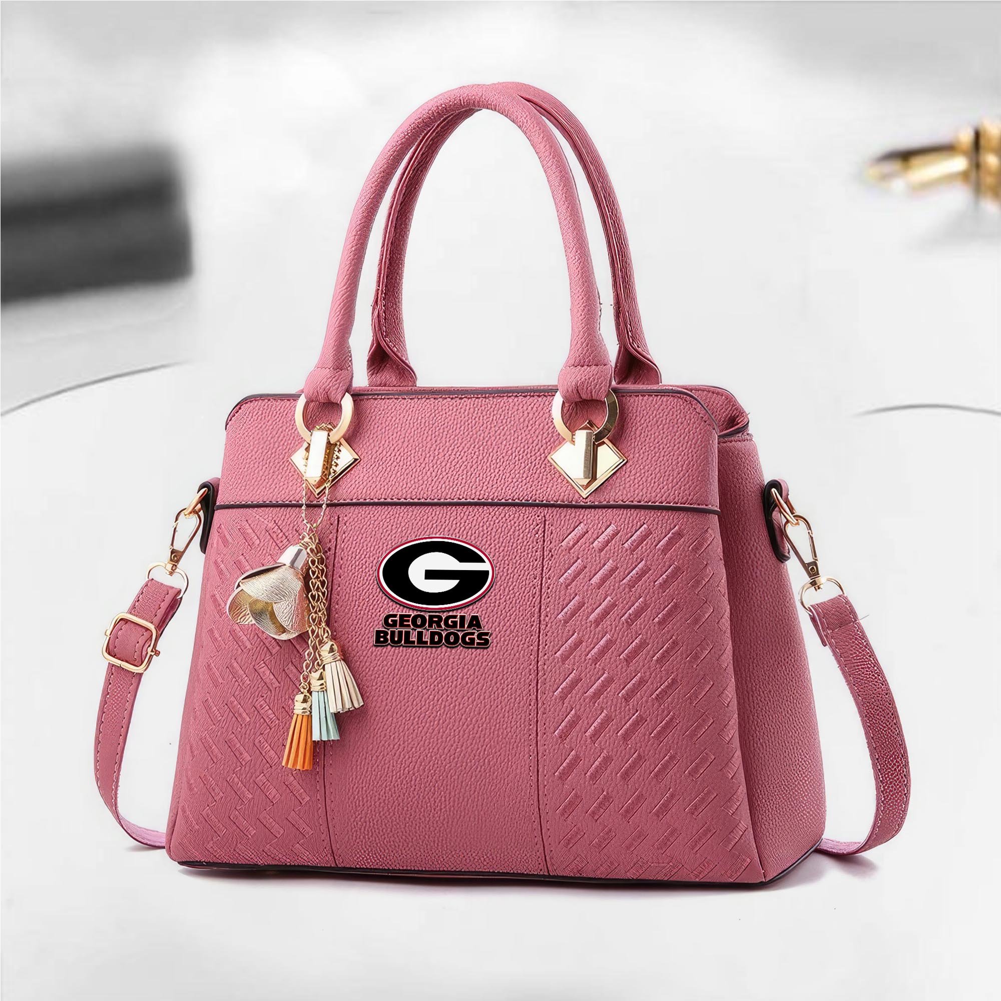 Alternative view of Georgia Bulldogs Deluxe Handbag For Women 2025 Versions, Sport Deluxe Handbag, Mother's Day Gift EHIVM-04282113