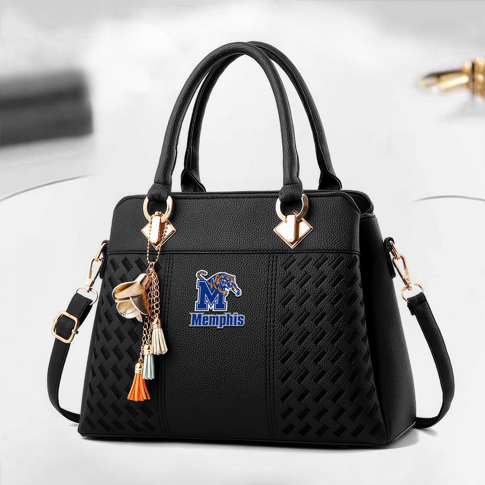 Memphis Tigers Deluxe Handbag For Women 2025 Versions, Sport Deluxe Handbag, Mother's Day Gift EHIVM-04282113