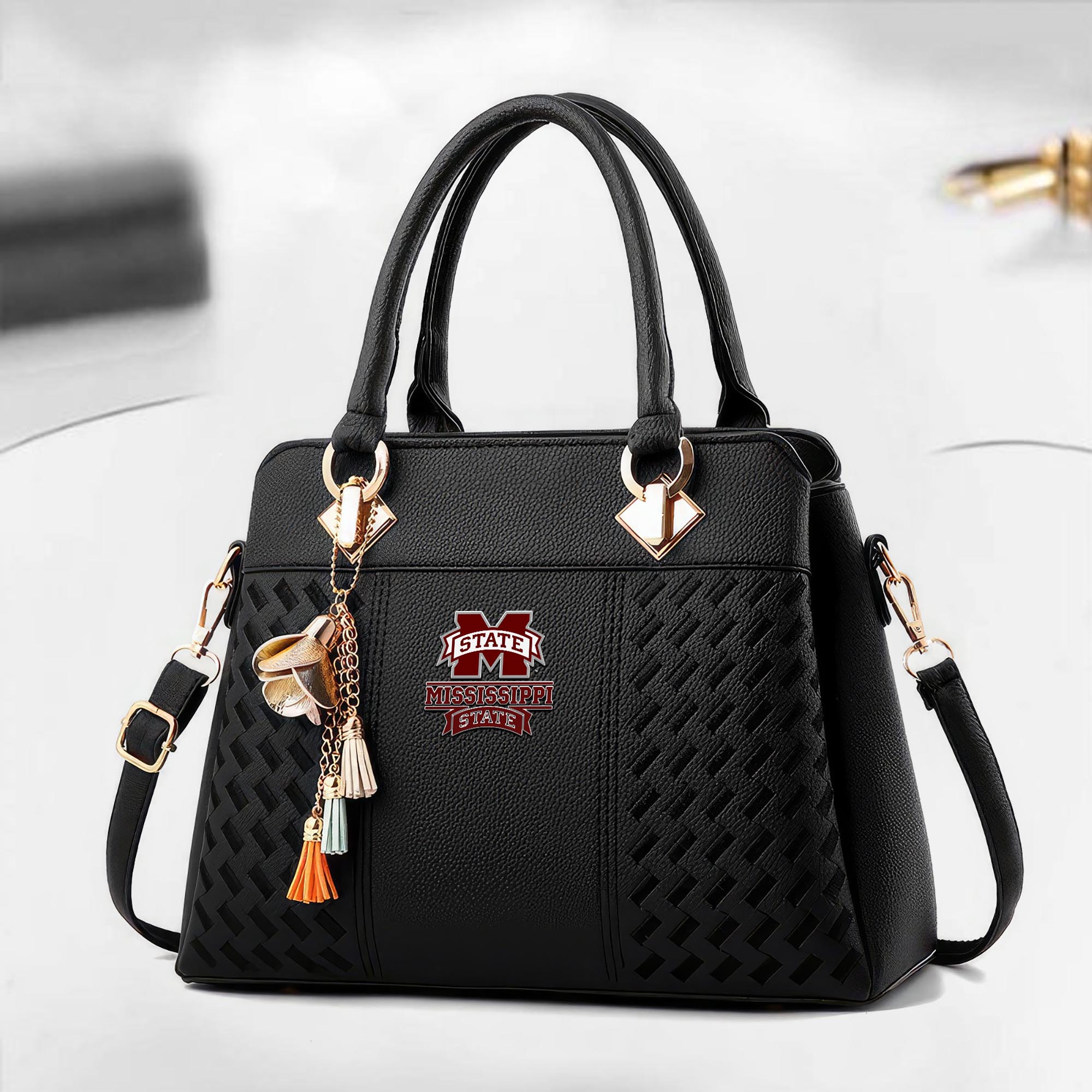 Mississippi State Bulldogs Deluxe Handbag For Women 2025 Versions, Sport Deluxe Handbag, Mother's Day Gift EHIVM-04282113