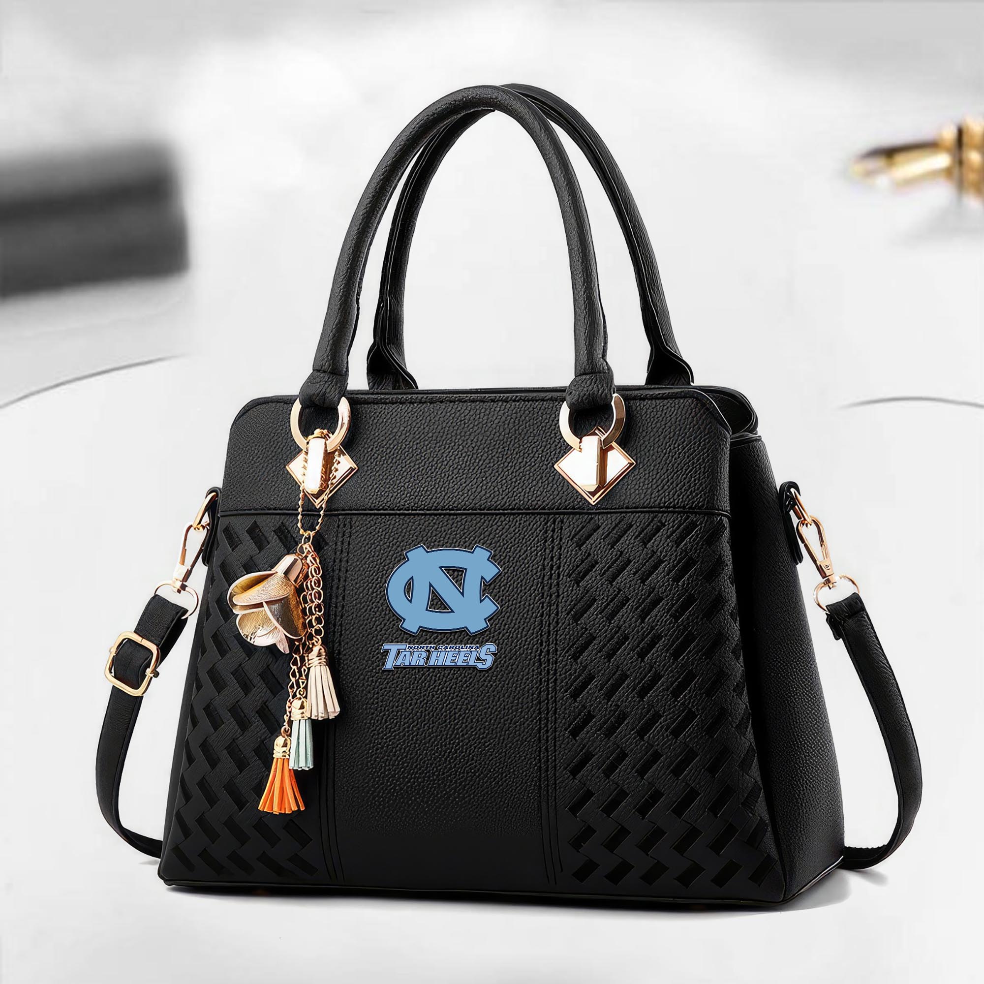 North Carolina Tar Heels Deluxe Handbag For Women 2025 Versions, Sport Deluxe Handbag, Mother's Day Gift EHIVM-04282113