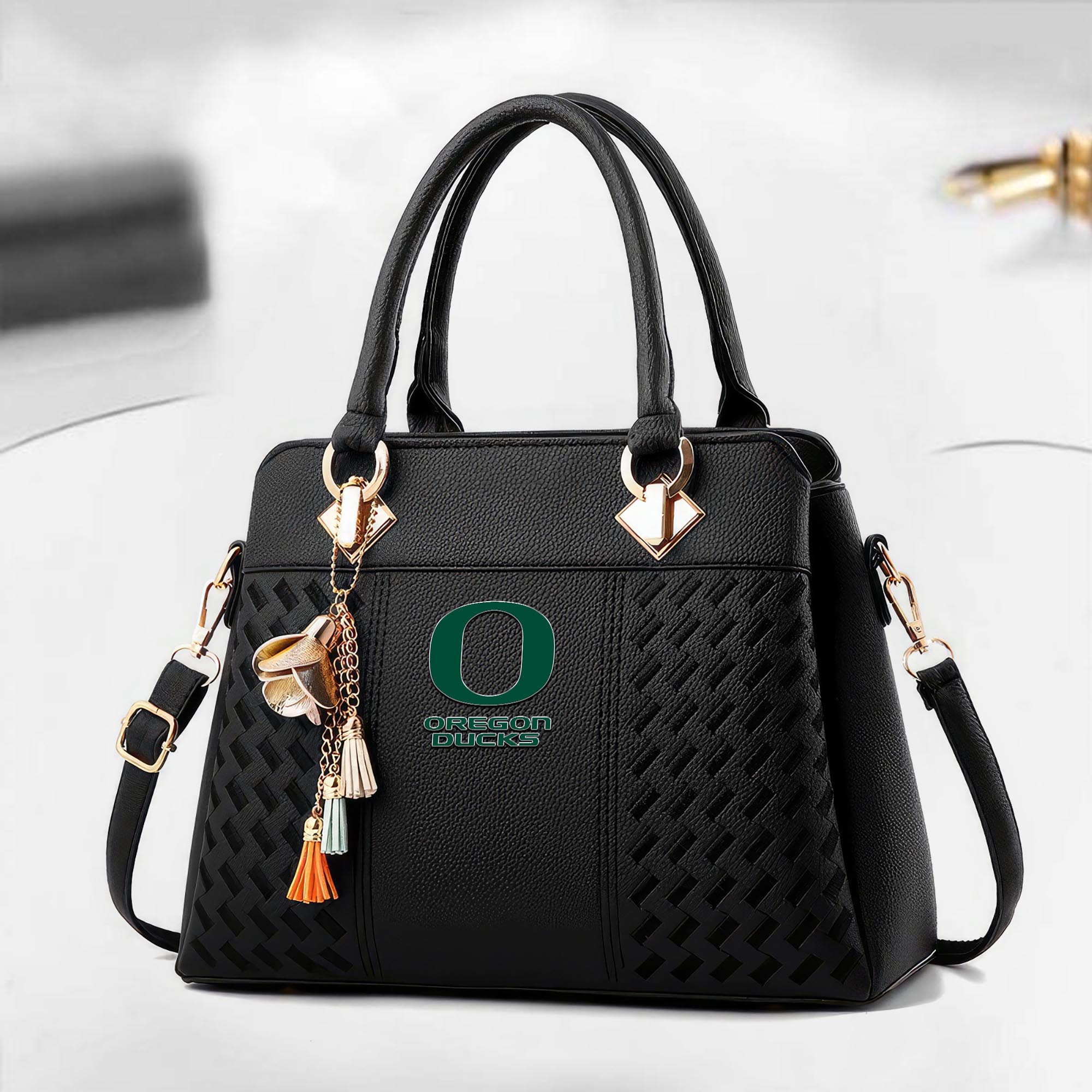 Oregon Ducks Deluxe Handbag For Women 2025 Versions, Sport Deluxe Handbag, Mother's Day Gift EHIVM-04282113