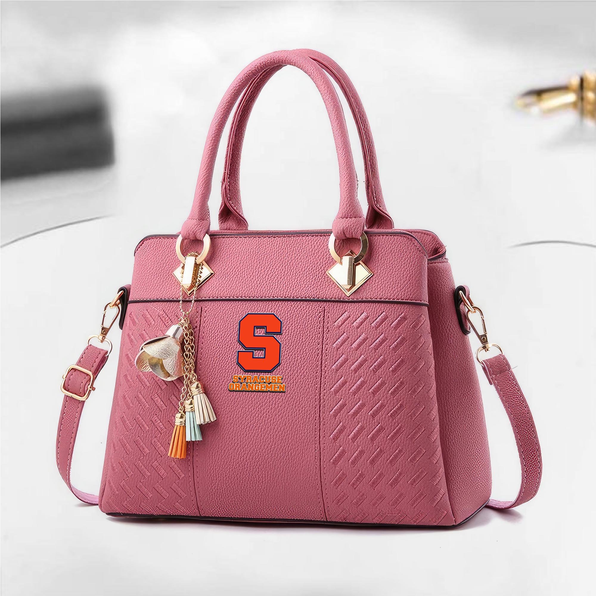 Alternative view of Syracuse Orange Deluxe Handbag For Women 2025 Versions, Sport Deluxe Handbag, Mother's Day Gift EHIVM-04282113