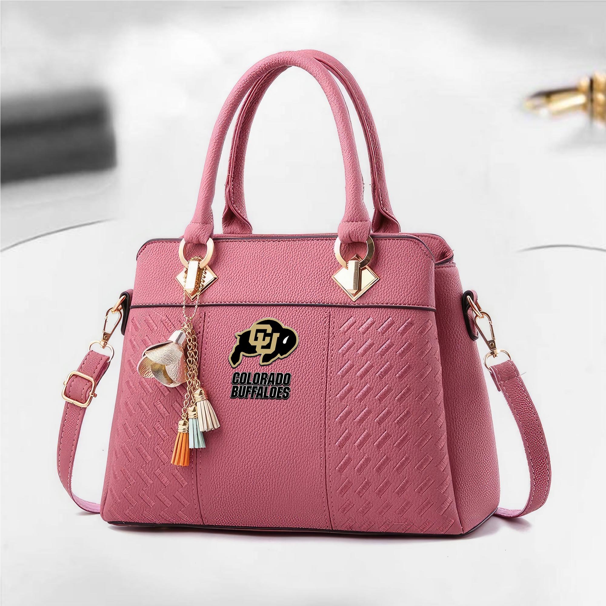 Alternative view of Colorado Buffaloes Deluxe Handbag For Women 2025 Versions, Sport Deluxe Handbag, Mother's Day Gift EHIVM-04282113