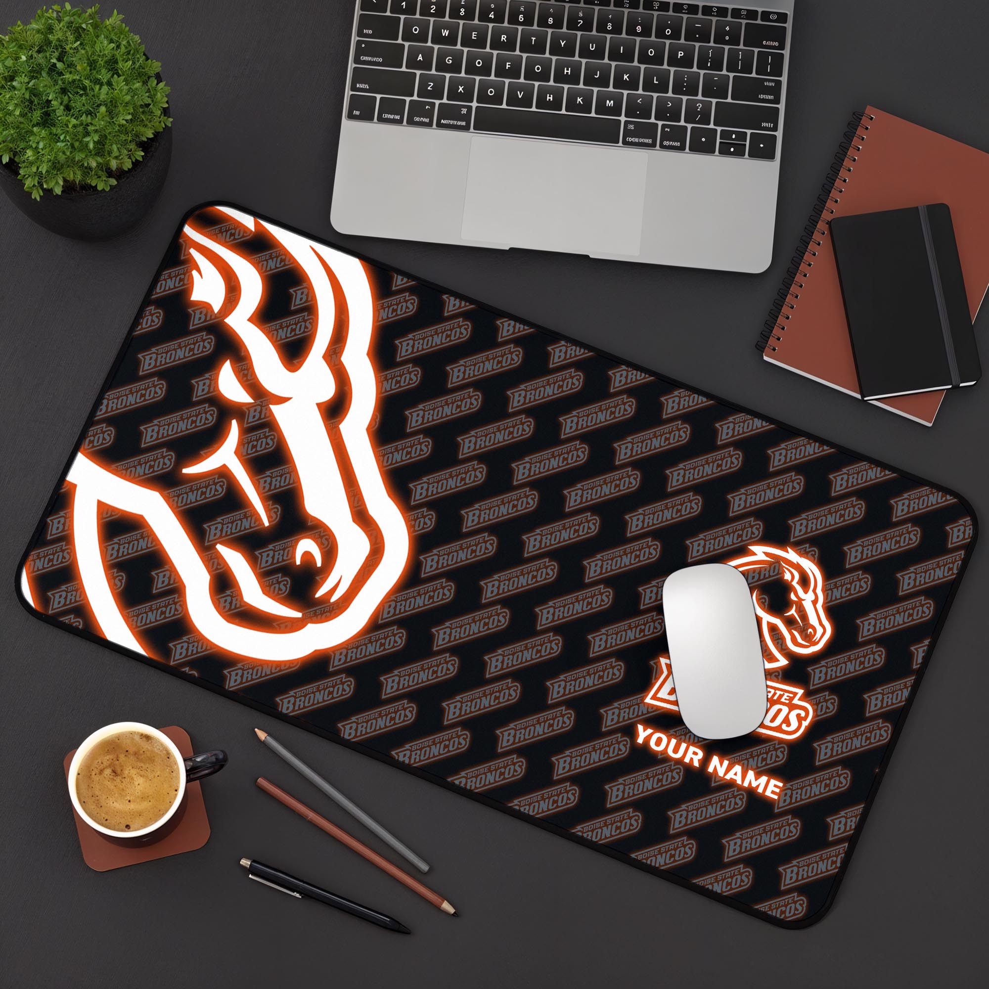 Boise State Broncos 2025 Version Mouse Pad Custom Printed, Sport Team Mouse Pad, Sport Gift For Fans EHIVM-04141794