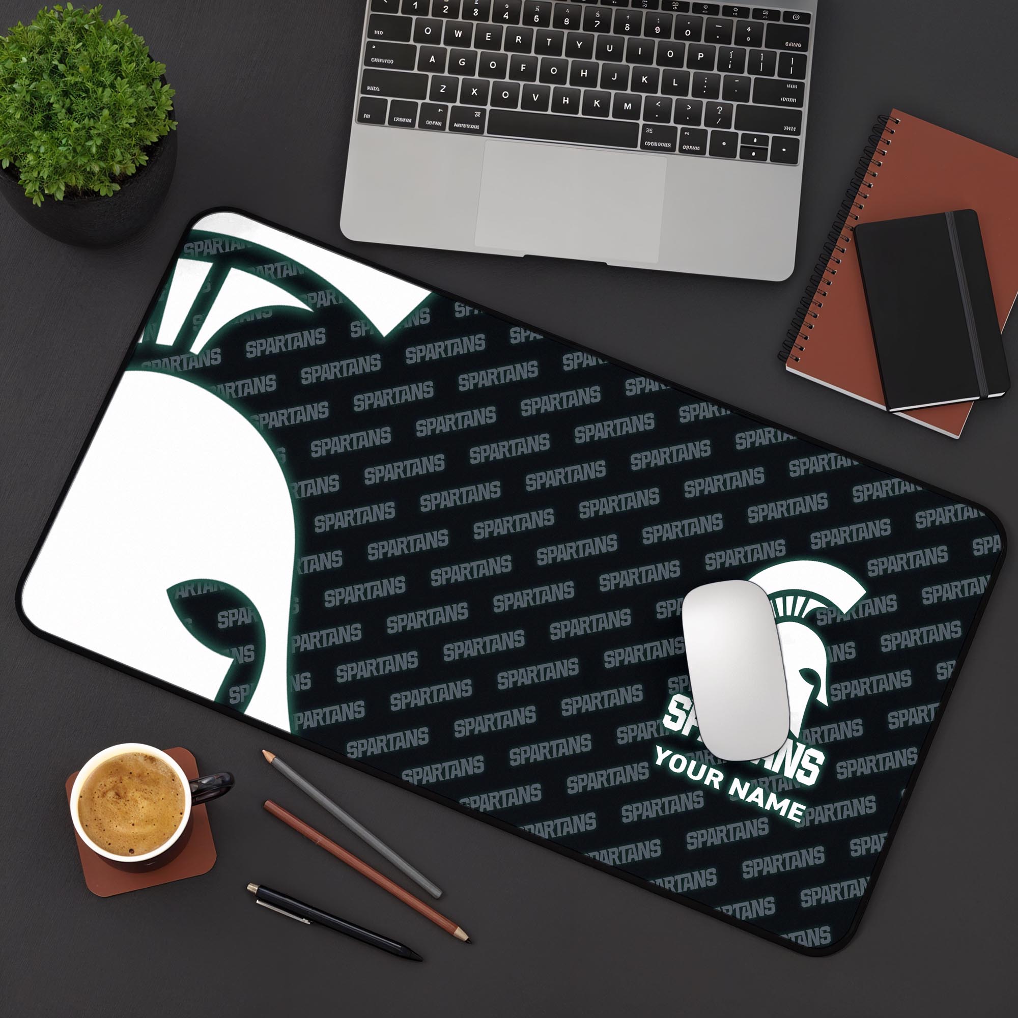Michigan State Spartans 2025 Version Mouse Pad Custom Printed, Sport Team Mouse Pad, Sport Gift For Fans EHIVM-04141794