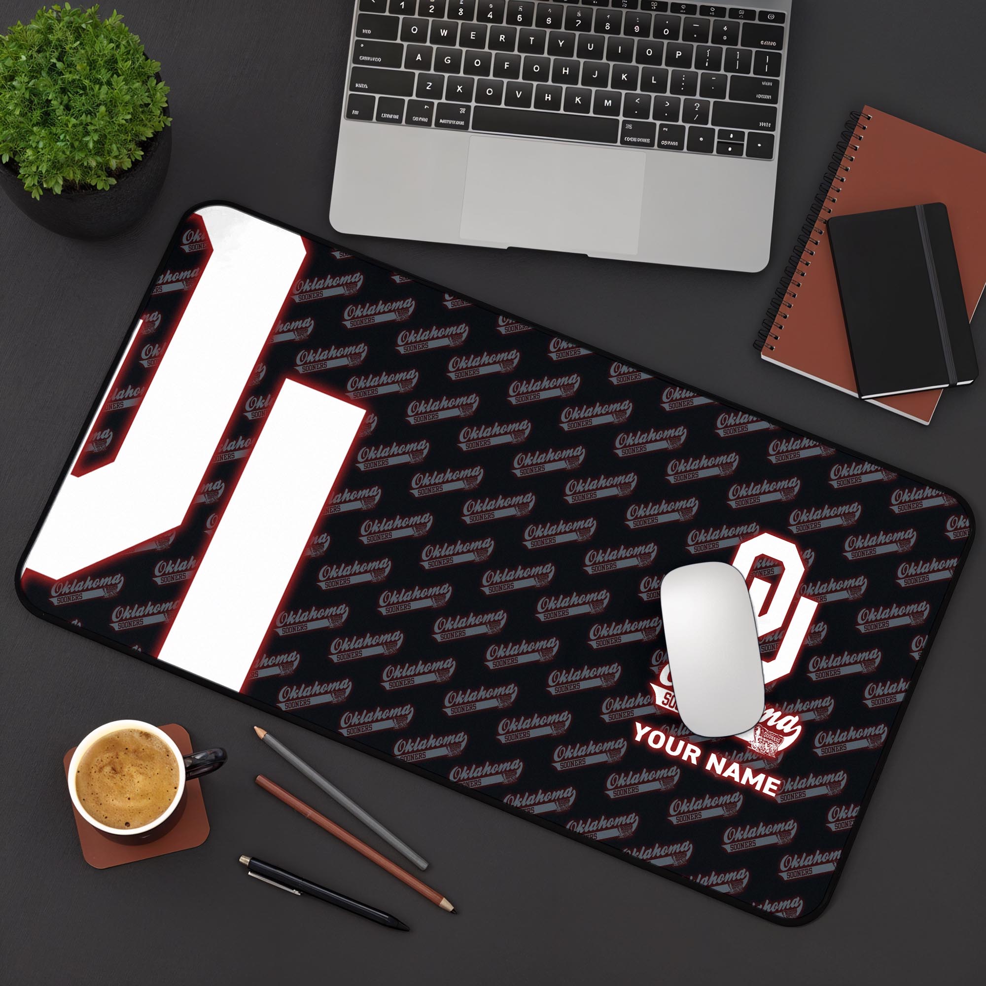 Oklahoma Sooners 2025 Version Mouse Pad Custom Printed, Sport Team Mouse Pad, Sport Gift For Fans EHIVM-04141794