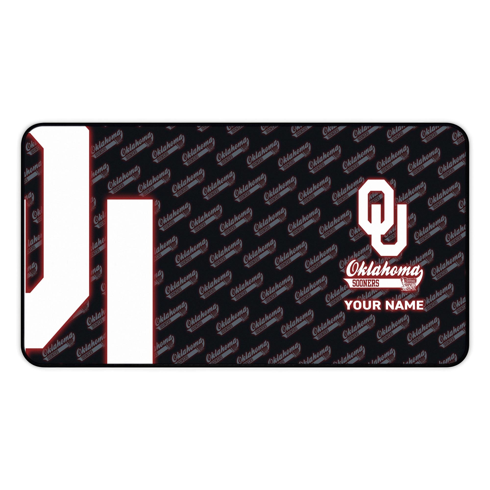 Alternative view of Oklahoma Sooners 2025 Version Mouse Pad Custom Printed, Sport Team Mouse Pad, Sport Gift For Fans EHIVM-04141794