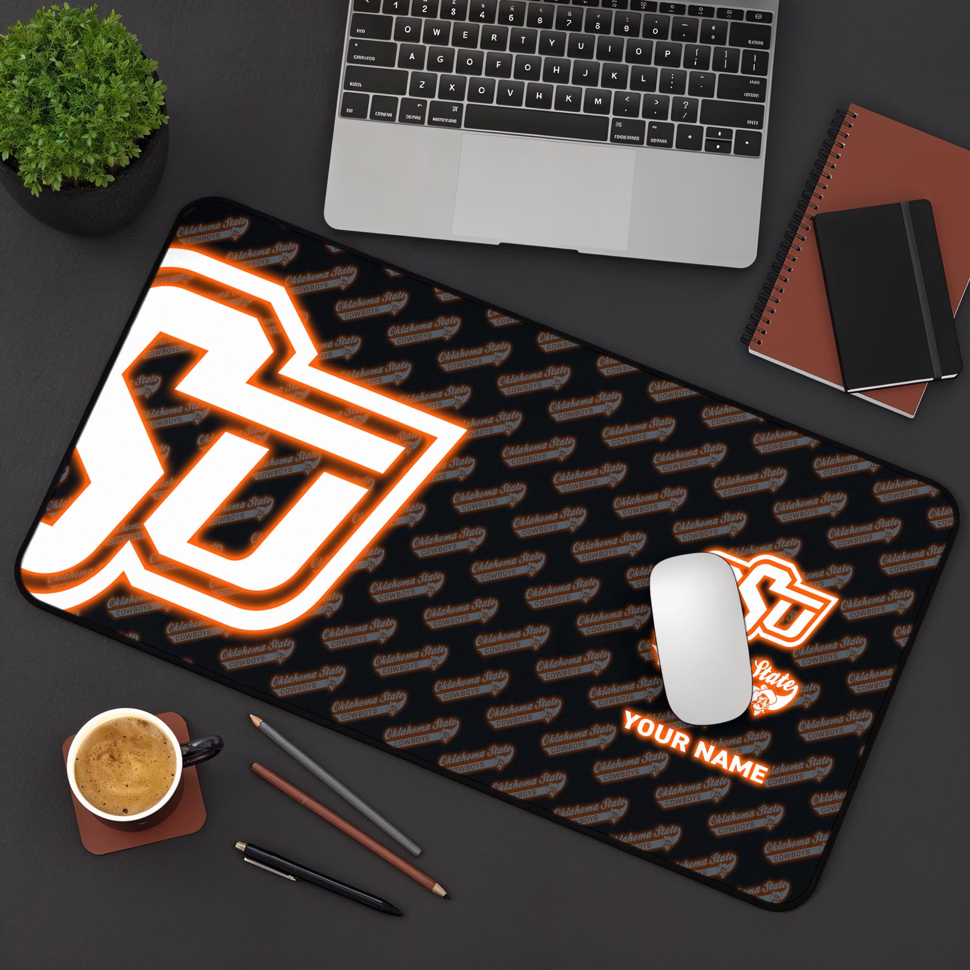 Oklahoma State Cowboys 2025 Version Mouse Pad Custom Printed, Sport Team Mouse Pad, Sport Gift For Fans EHIVM-04141794