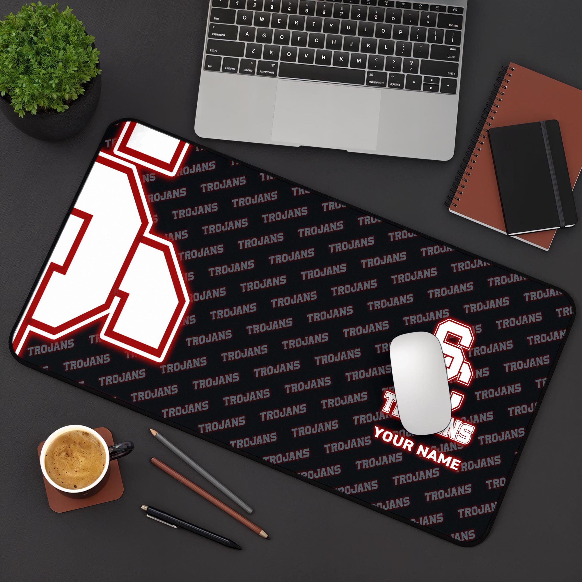 USC Trojans 2025 Version Mouse Pad Custom Printed, Sport Team Mouse Pad, Sport Gift For Fans EHIVM-04141794