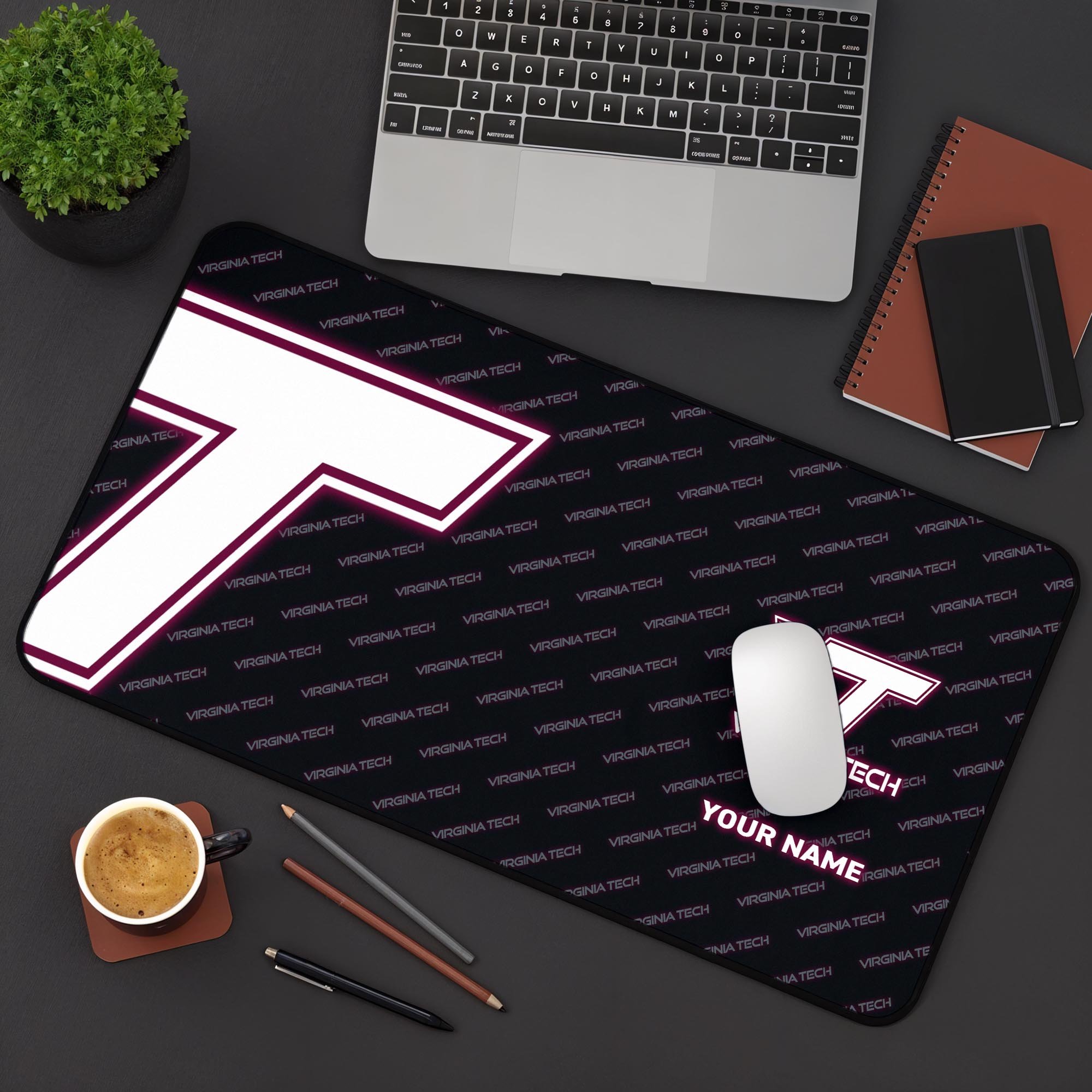 Virginia Tech Hokies 2025 Version Mouse Pad Custom Printed, Sport Team Mouse Pad, Sport Gift For Fans EHIVM-04141794