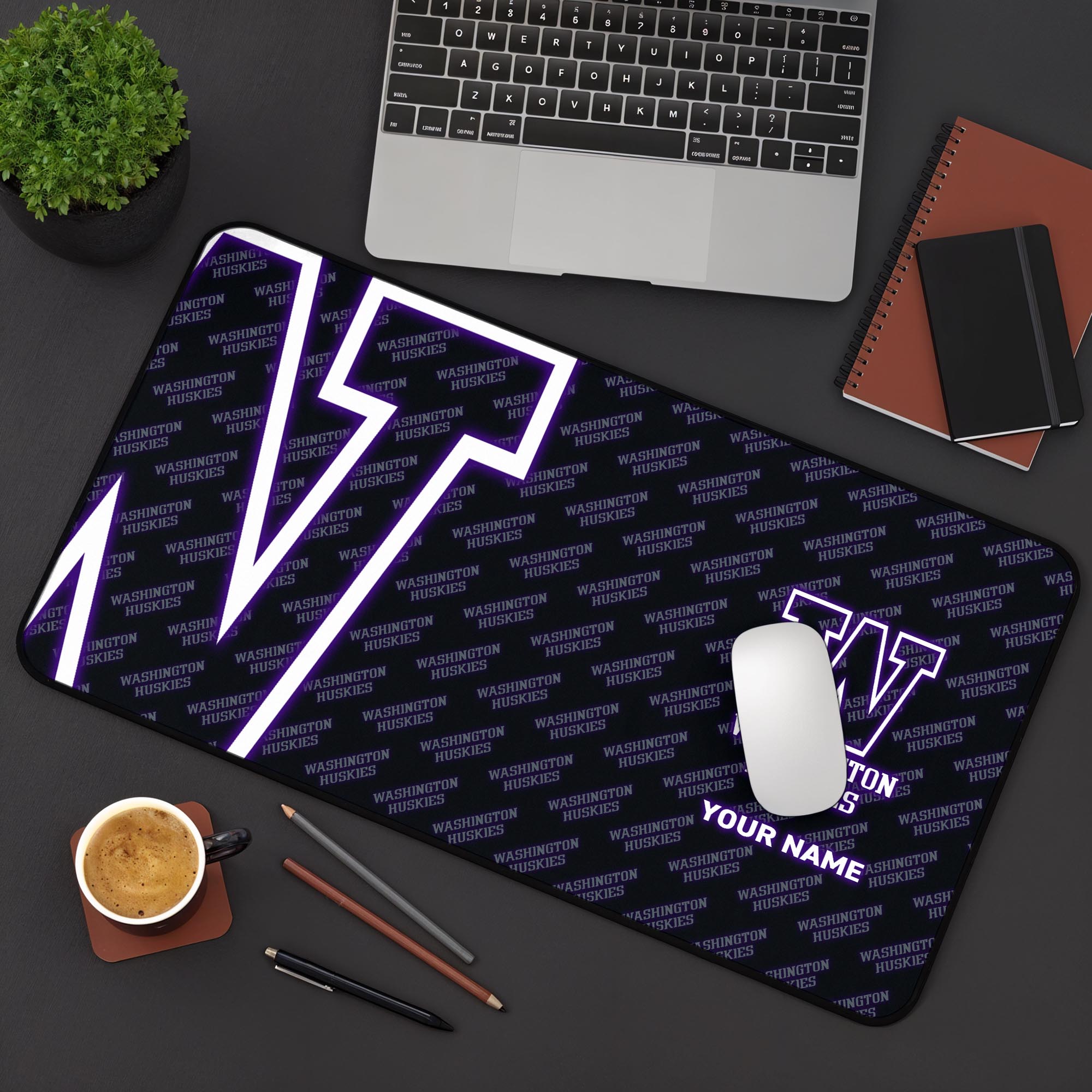 Washington Huskies 2025 Version Mouse Pad Custom Printed, Sport Team Mouse Pad, Sport Gift For Fans EHIVM-04141794