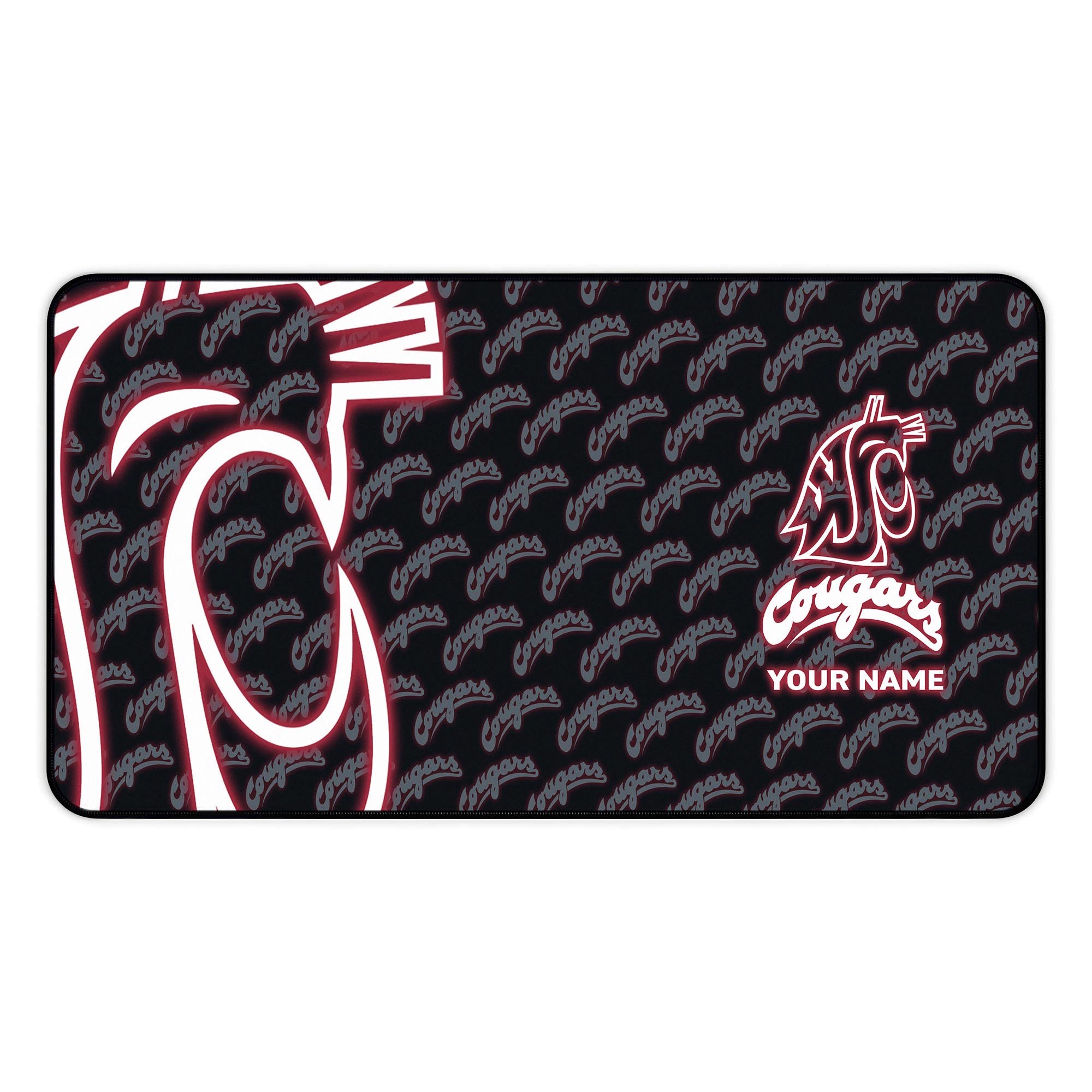 Alternative view of Washington State Cougars 2025 Version Mouse Pad Custom Printed, Sport Team Mouse Pad, Sport Gift For Fans EHIVM-04141794