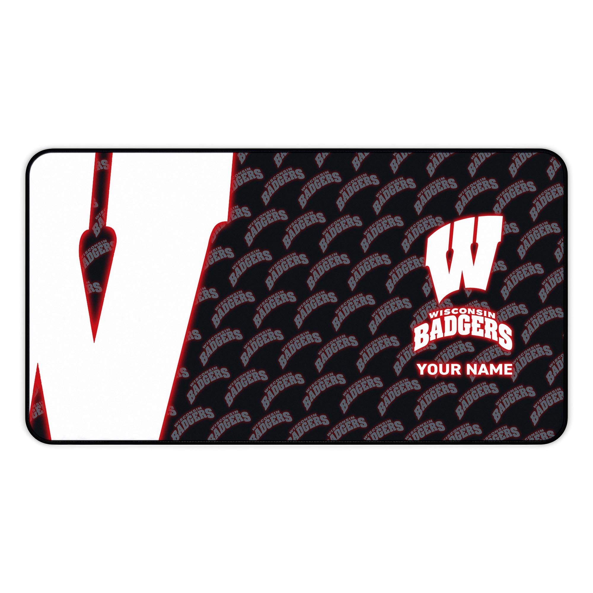 Alternative view of Wisconsin Badgers 2025 Version Mouse Pad Custom Printed, Sport Team Mouse Pad, Sport Gift For Fans EHIVM-04141794