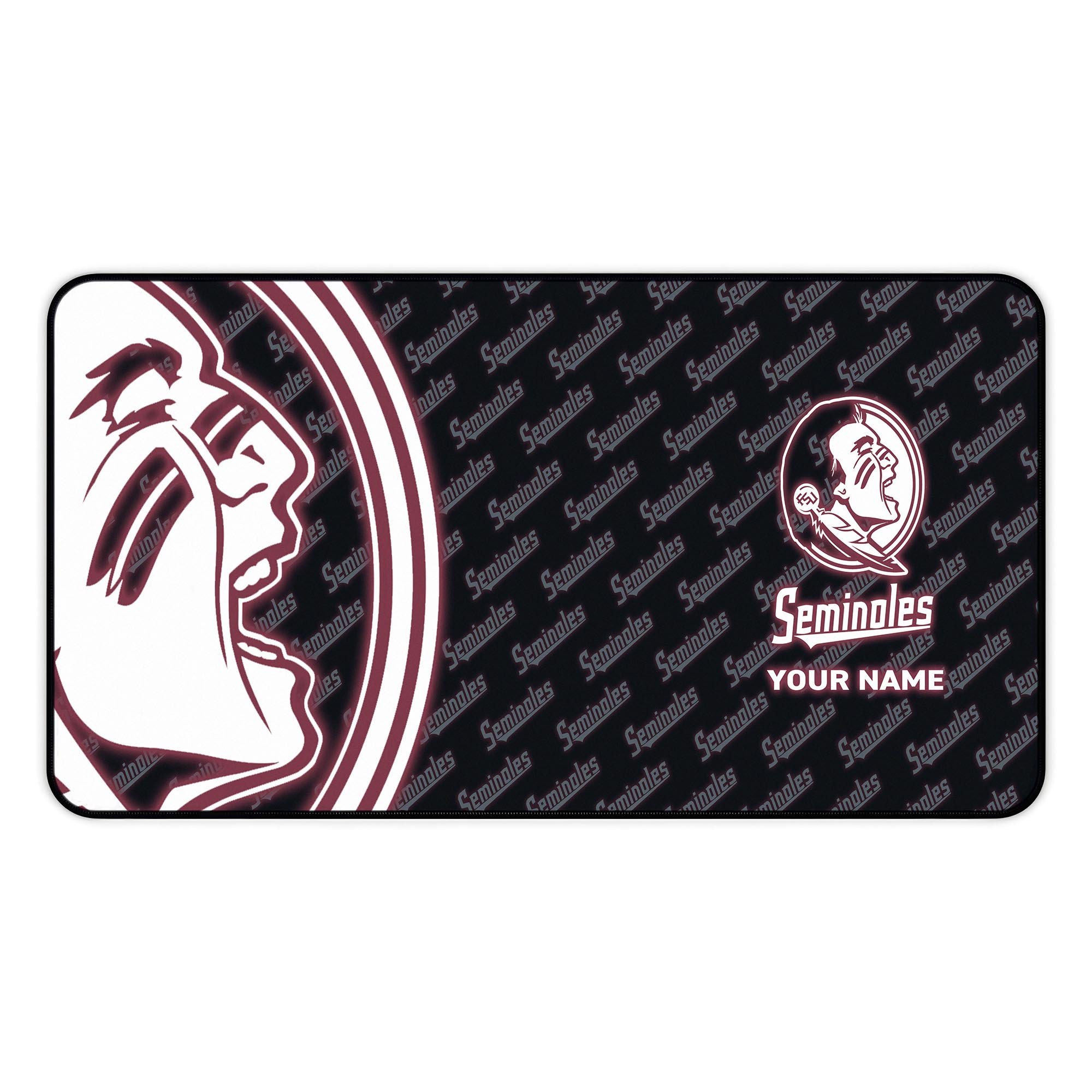 Alternative view of Florida State Seminoles 2025 Version Mouse Pad Custom Printed, Sport Team Mouse Pad, Sport Gift For Fans EHIVM-04141794