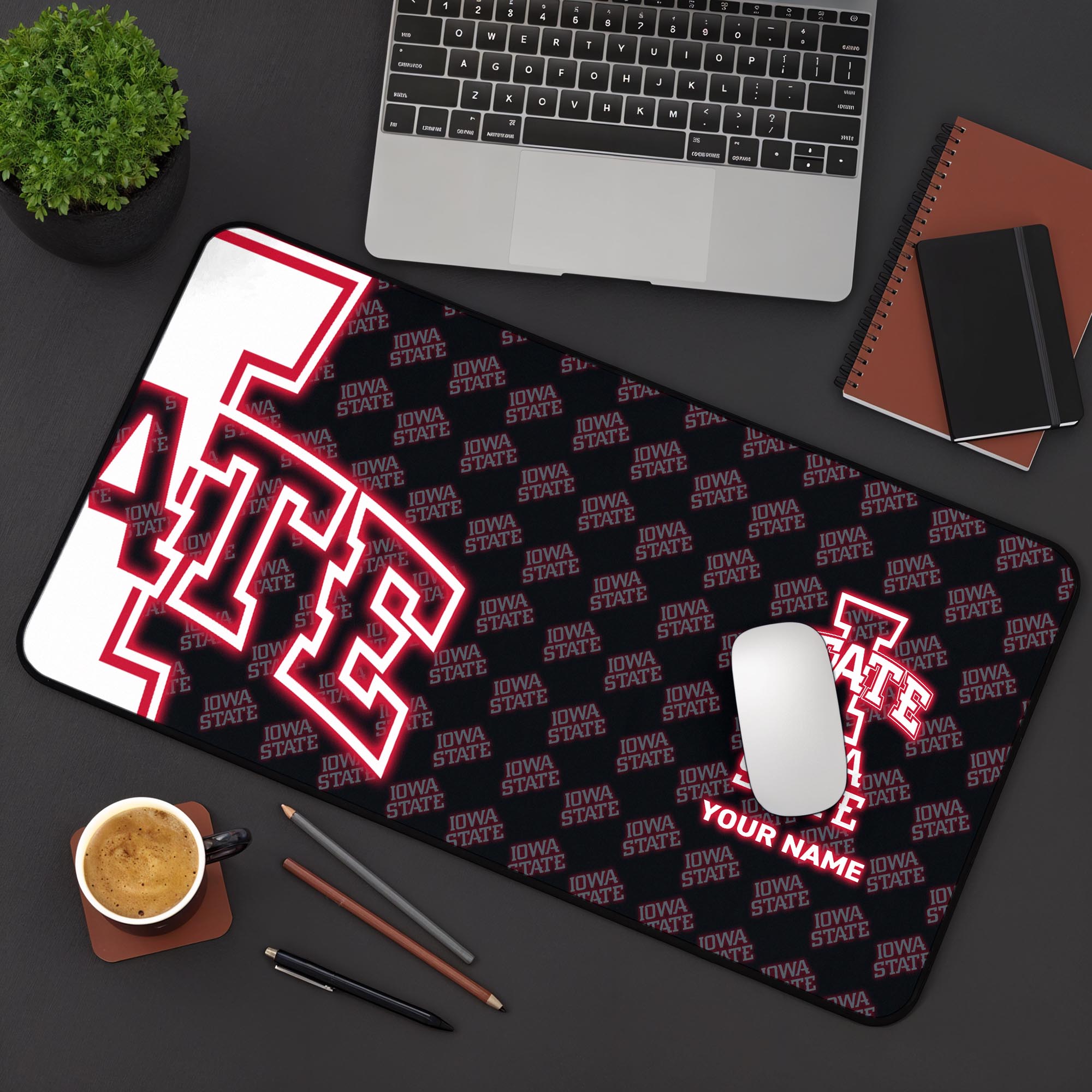 Iowa State Cyclones 2025 Version Mouse Pad Custom Printed, Sport Team Mouse Pad, Sport Gift For Fans EHIVM-04141794