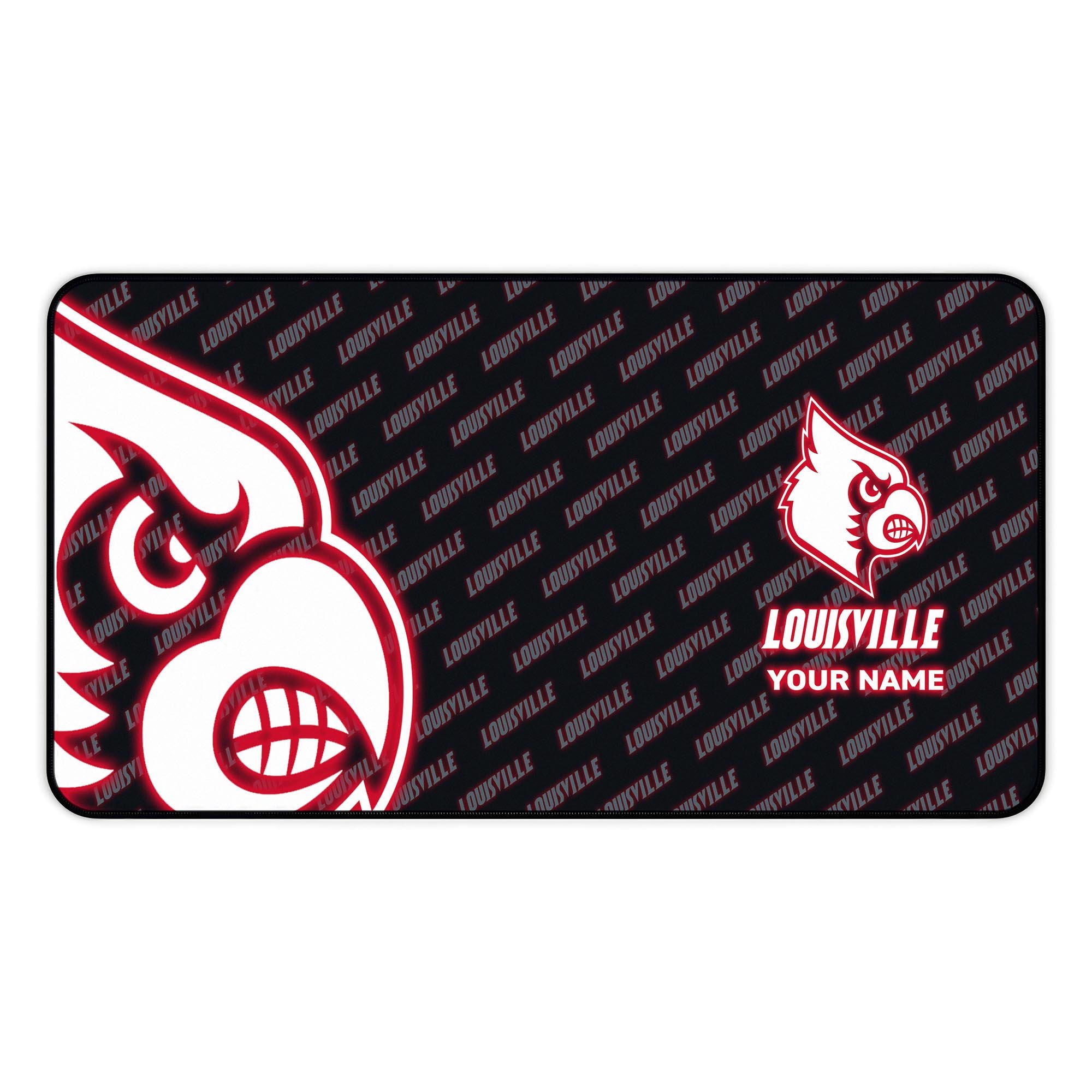 Alternative view of Louisville Cardinals 2025 Version Mouse Pad Custom Printed, Sport Team Mouse Pad, Sport Gift For Fans EHIVM-04141794