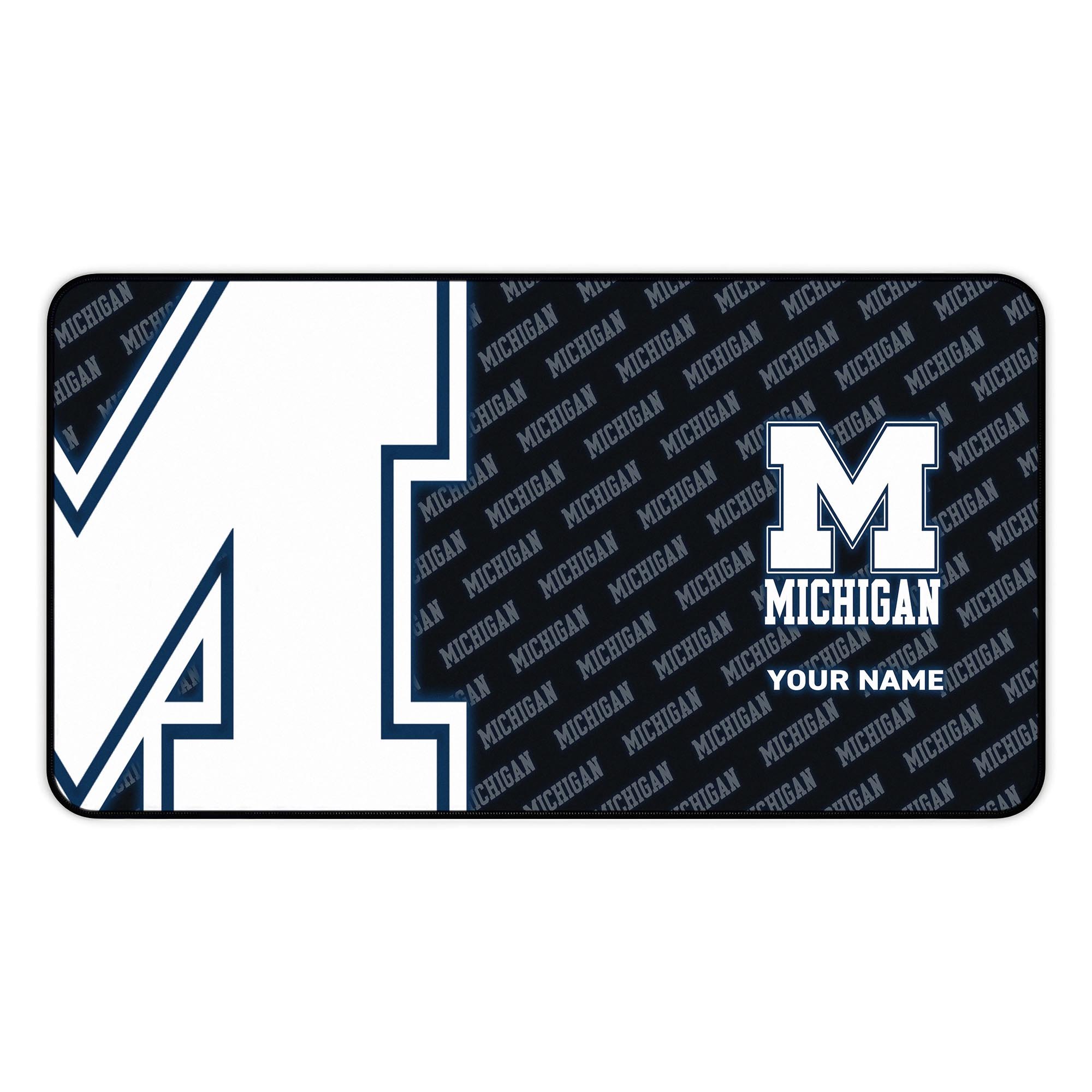 Alternative view of Michigan Wolverines 2025 Version Mouse Pad Custom Printed, Sport Team Mouse Pad, Sport Gift For Fans EHIVM-04141794