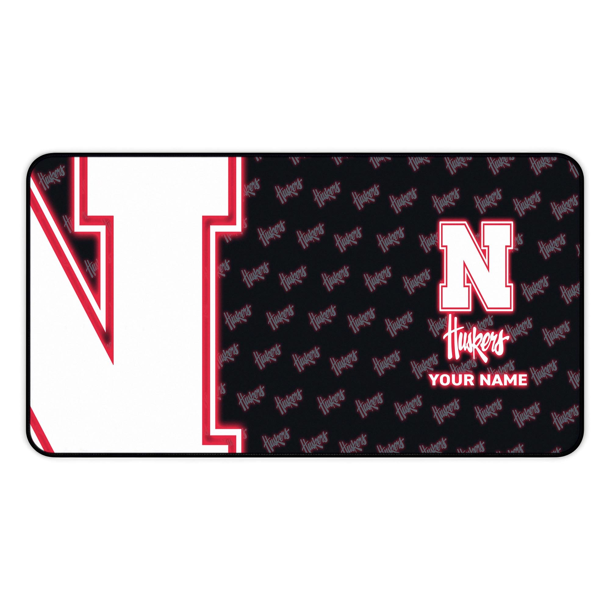 Alternative view of Nebraska Cornhuskers 2025 Version Mouse Pad Custom Printed, Sport Team Mouse Pad, Sport Gift For Fans EHIVM-04141794