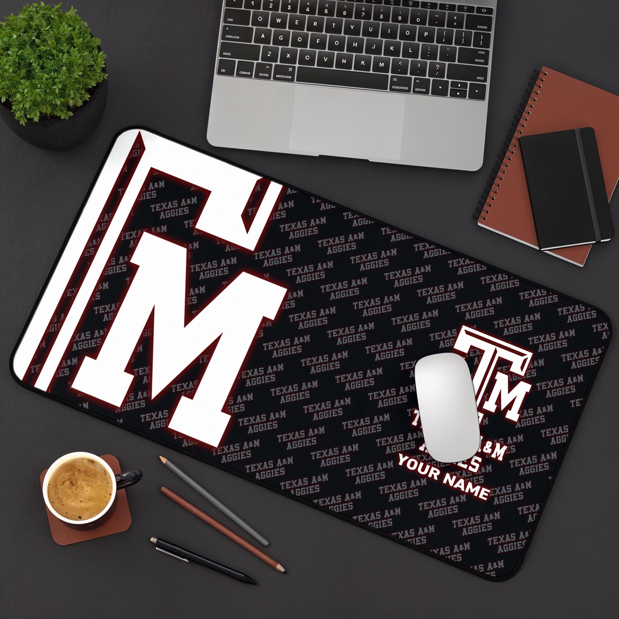 Texas A&M Aggies 2025 Version Mouse Pad Custom Printed, Sport Team Mouse Pad, Sport Gift For Fans EHIVM-04141794