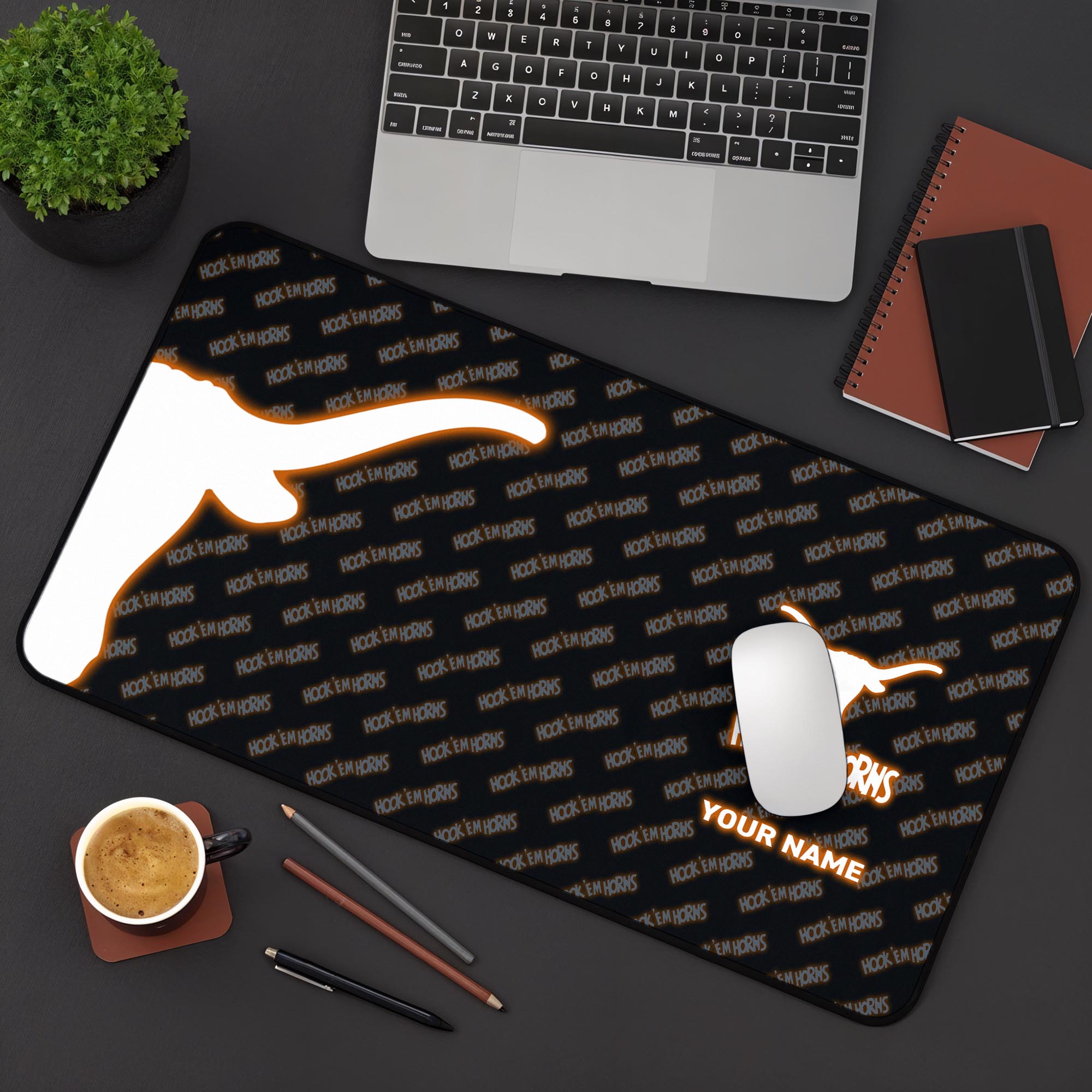 Texas Longhorns 2025 Version Mouse Pad Custom Printed, Sport Team Mouse Pad, Sport Gift For Fans EHIVM-04141794