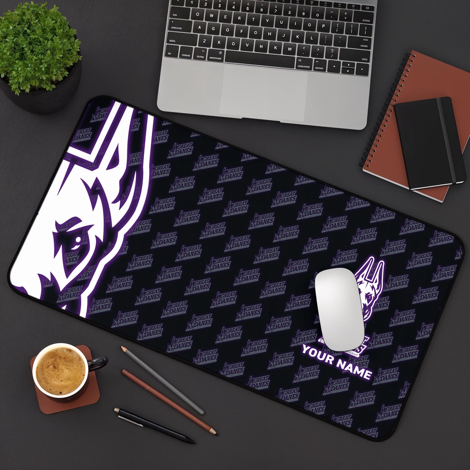 Albany Great Danes 2025 Version Mouse Pad Custom Printed, Sport Team Mouse Pad, Sport Gift For Fans EHIVM-04141794