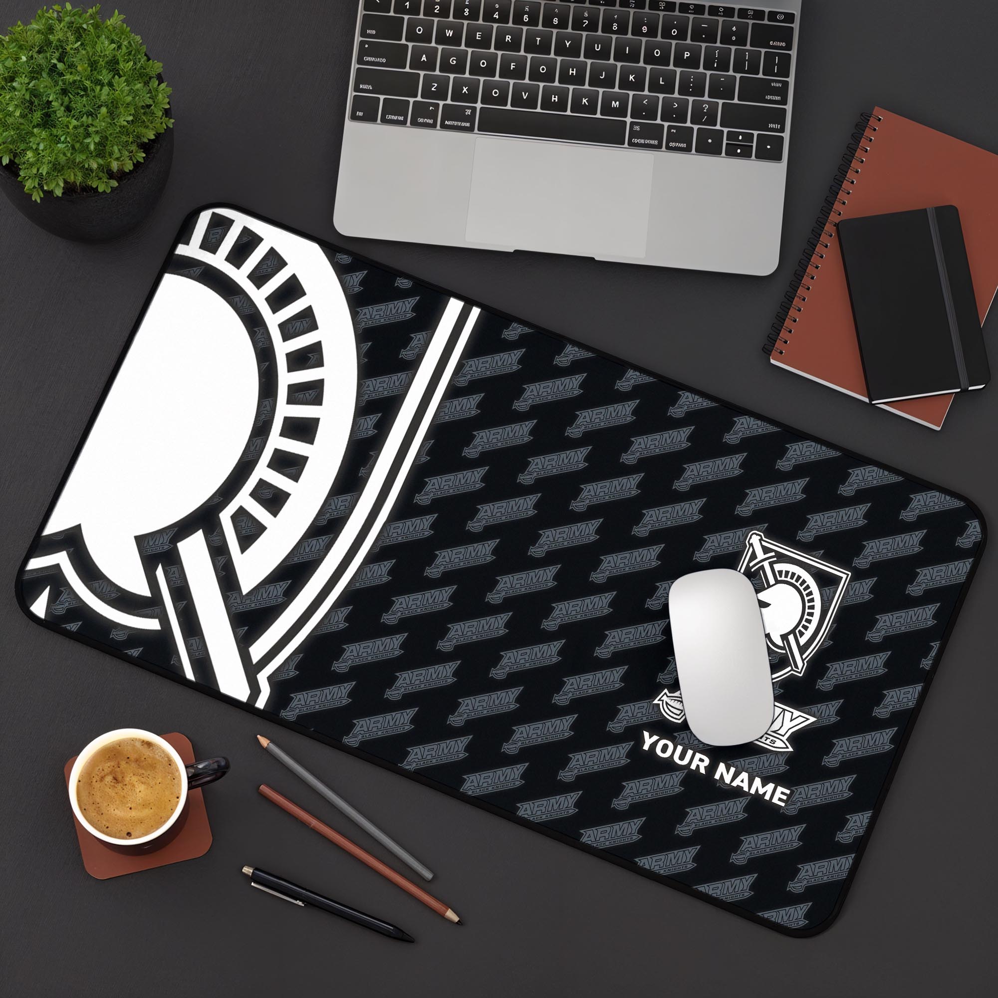 Army Black Knights 2025 Version Mouse Pad Custom Printed, Sport Team Mouse Pad, Sport Gift For Fans EHIVM-04141794