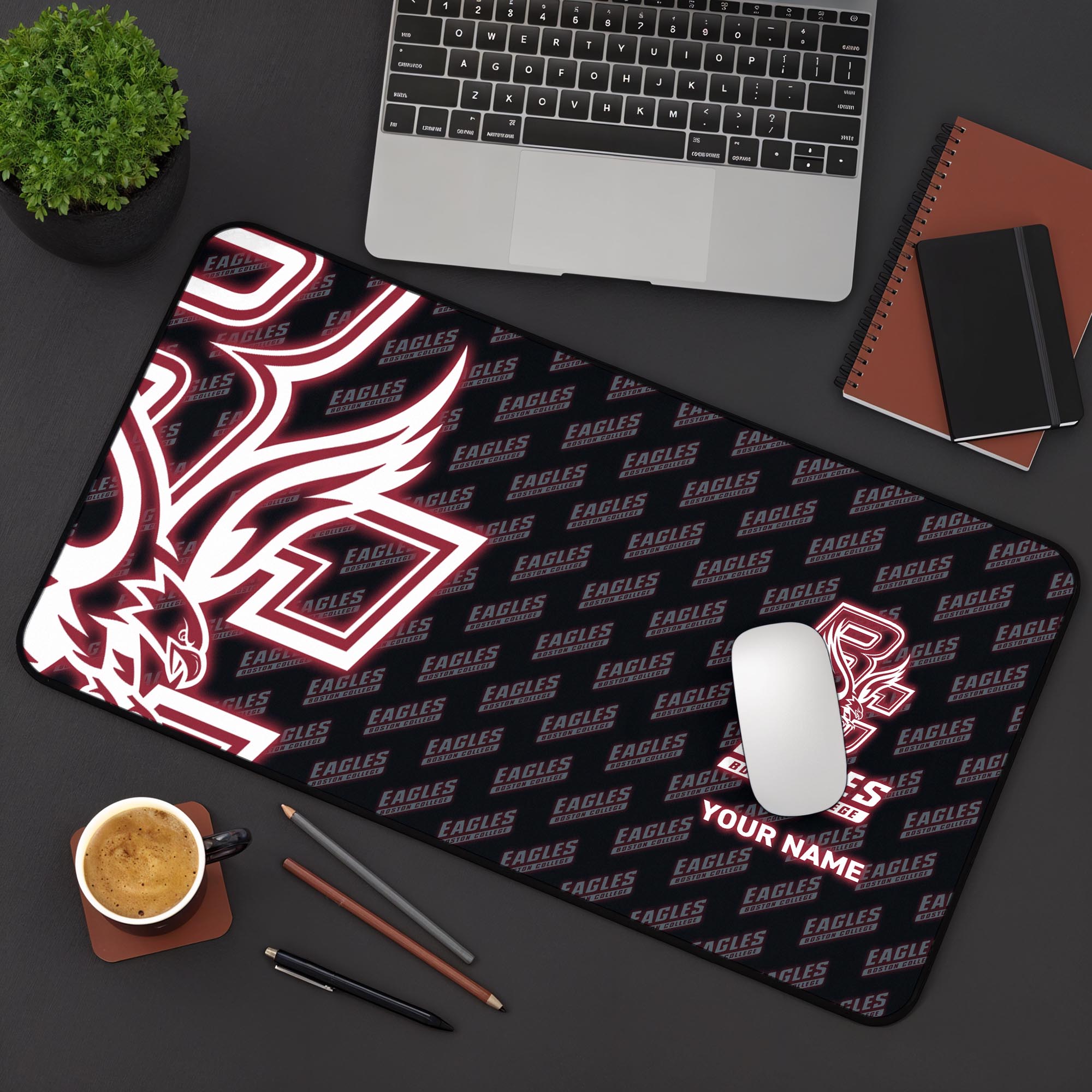 Boston College Eagles 2025 Version Mouse Pad Custom Printed, Sport Team Mouse Pad, Sport Gift For Fans EHIVM-04141794