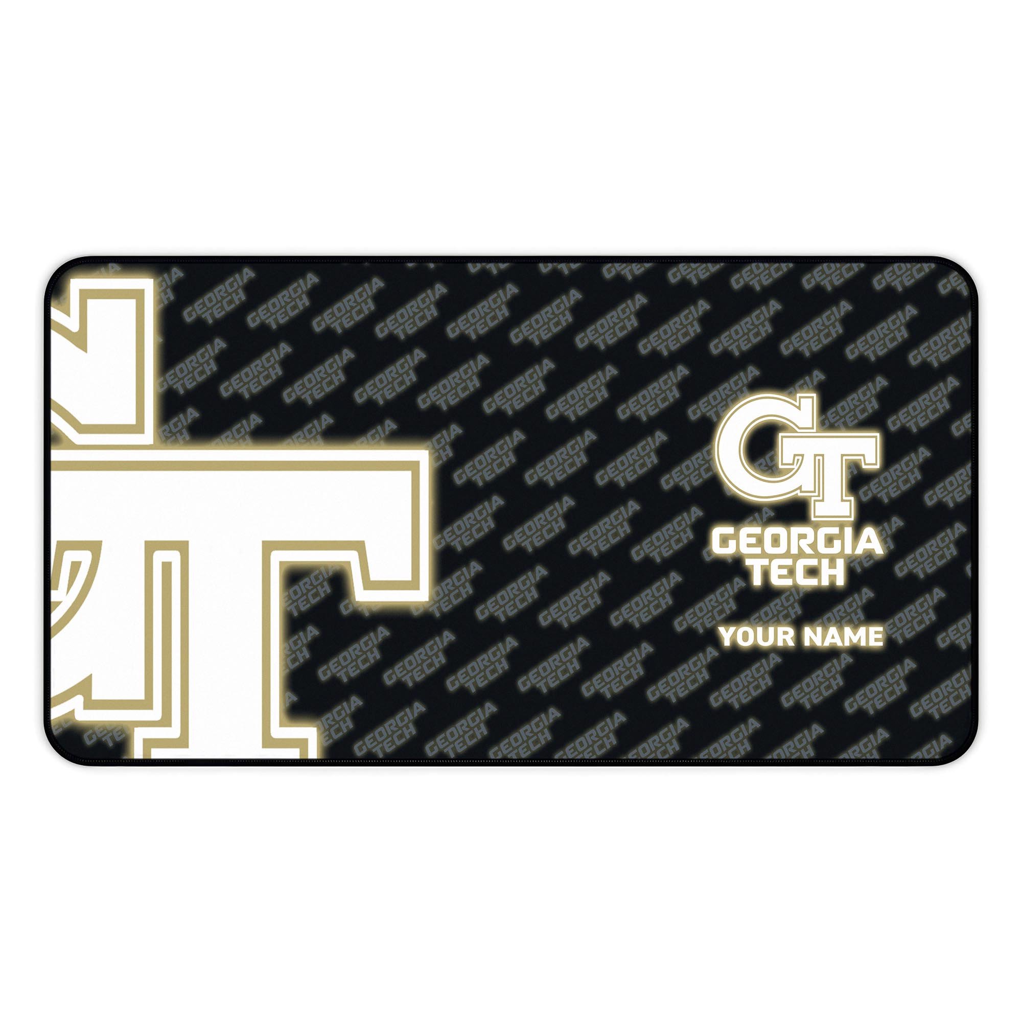 Alternative view of Georgia Tech Yellow Jackets 2025 Version Mouse Pad Custom Printed, Sport Team Mouse Pad, Sport Gift For Fans EHIVM-04141794