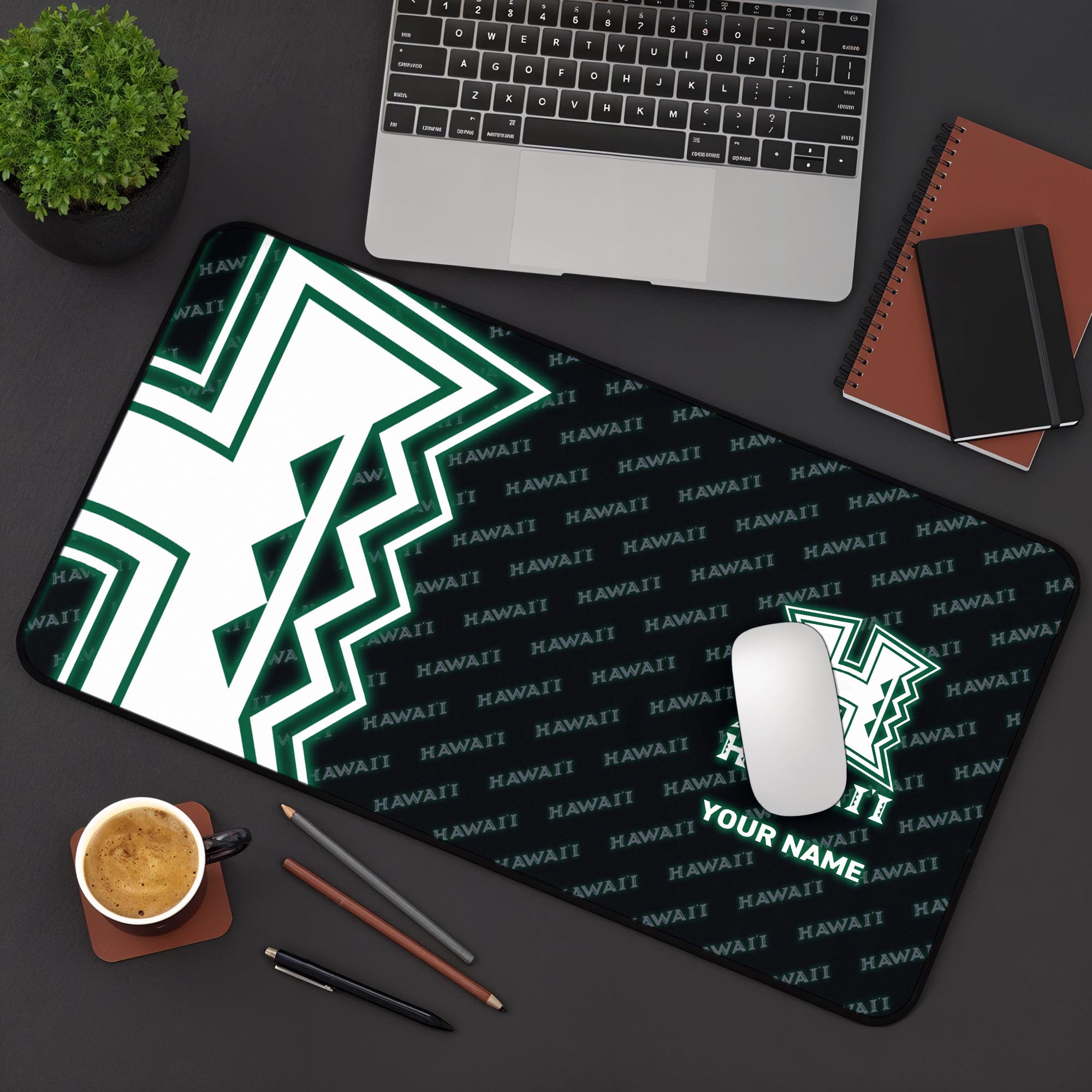 Hawaii Rainbow Warriors 2025 Version Mouse Pad Custom Printed, Sport Team Mouse Pad, Sport Gift For Fans EHIVM-04141794