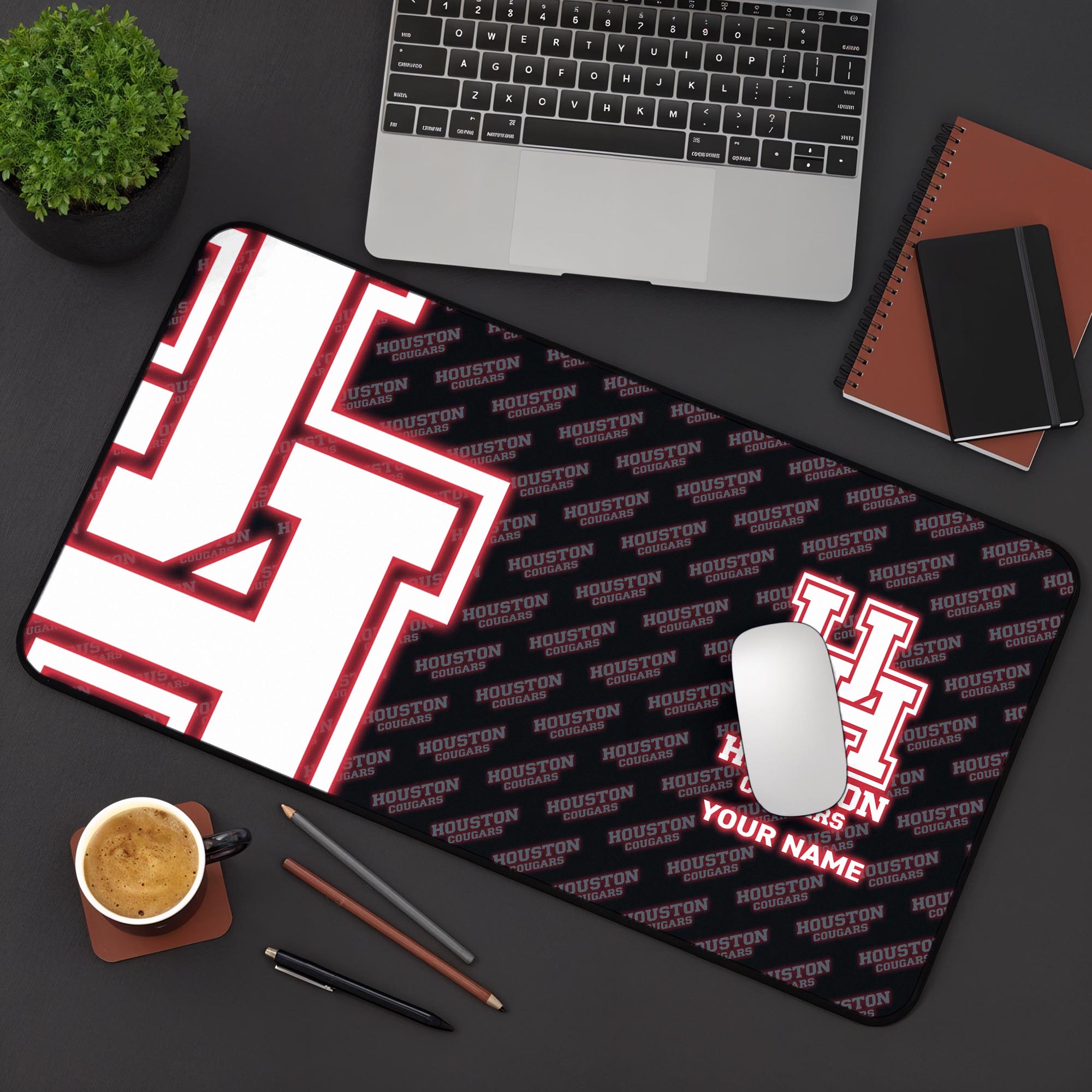 Houston Cougars 2025 Version Mouse Pad Custom Printed, Sport Team Mouse Pad, Sport Gift For Fans EHIVM-04141794