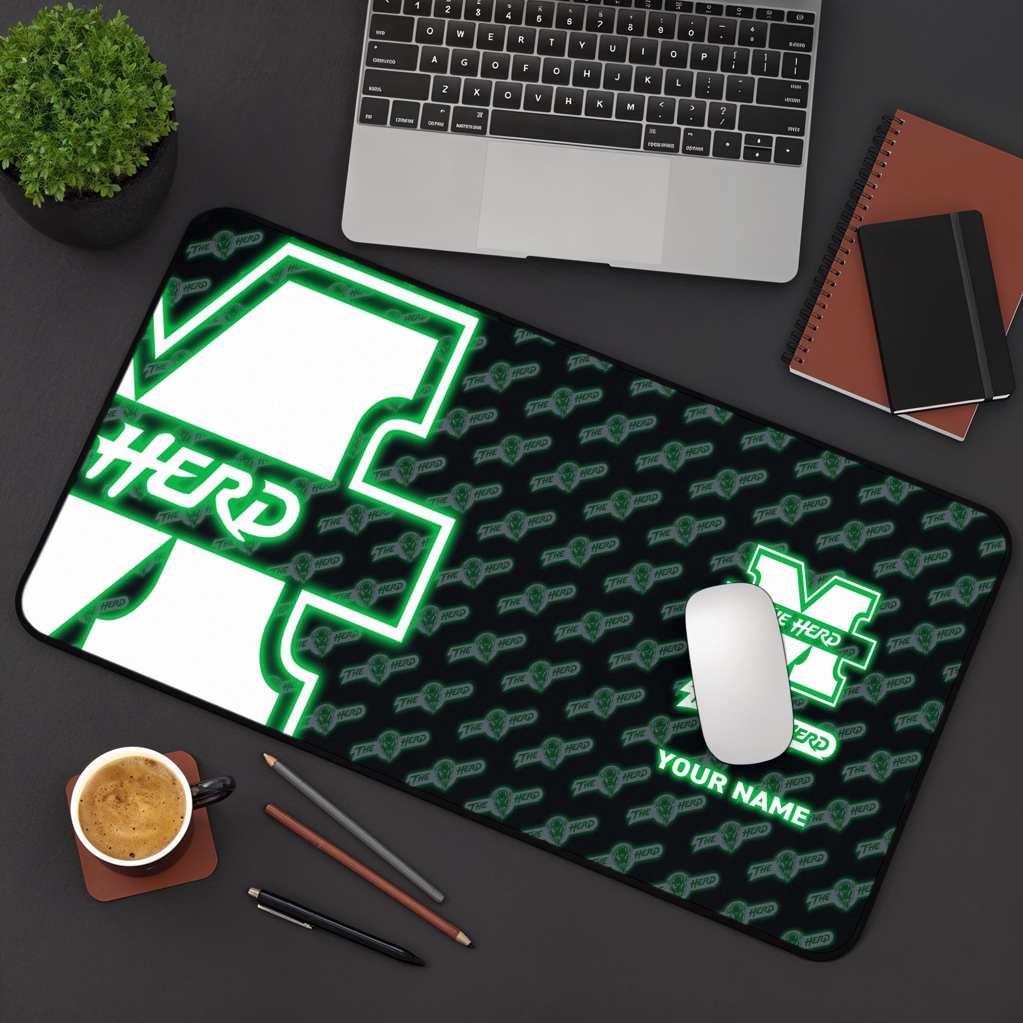Marshall Thundering Herd 2025 Version Mouse Pad Custom Printed, Sport Team Mouse Pad, Sport Gift For Fans EHIVM-04141794