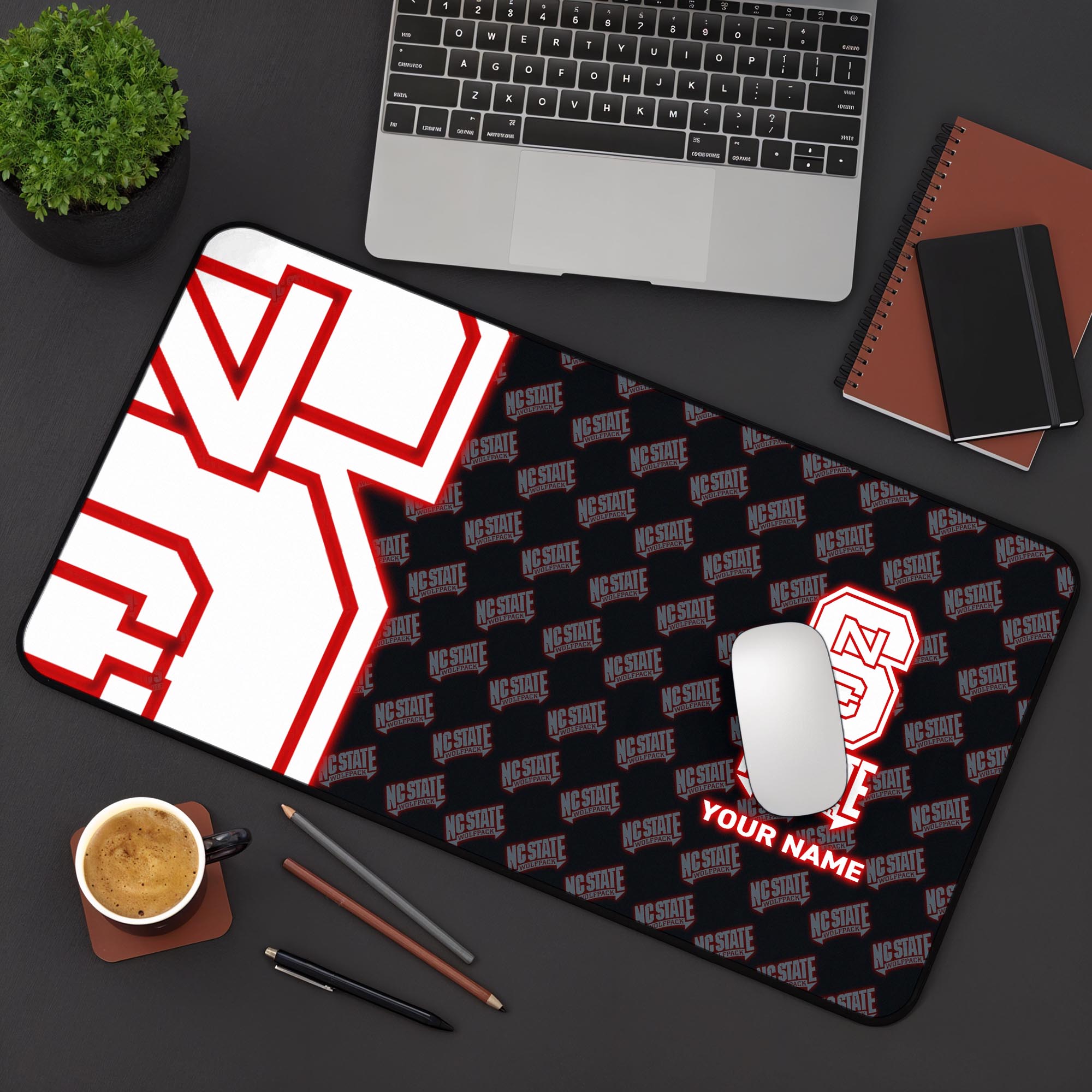 NC State Wolfpack 2025 Version Mouse Pad Custom Printed, Sport Team Mouse Pad, Sport Gift For Fans EHIVM-04141794