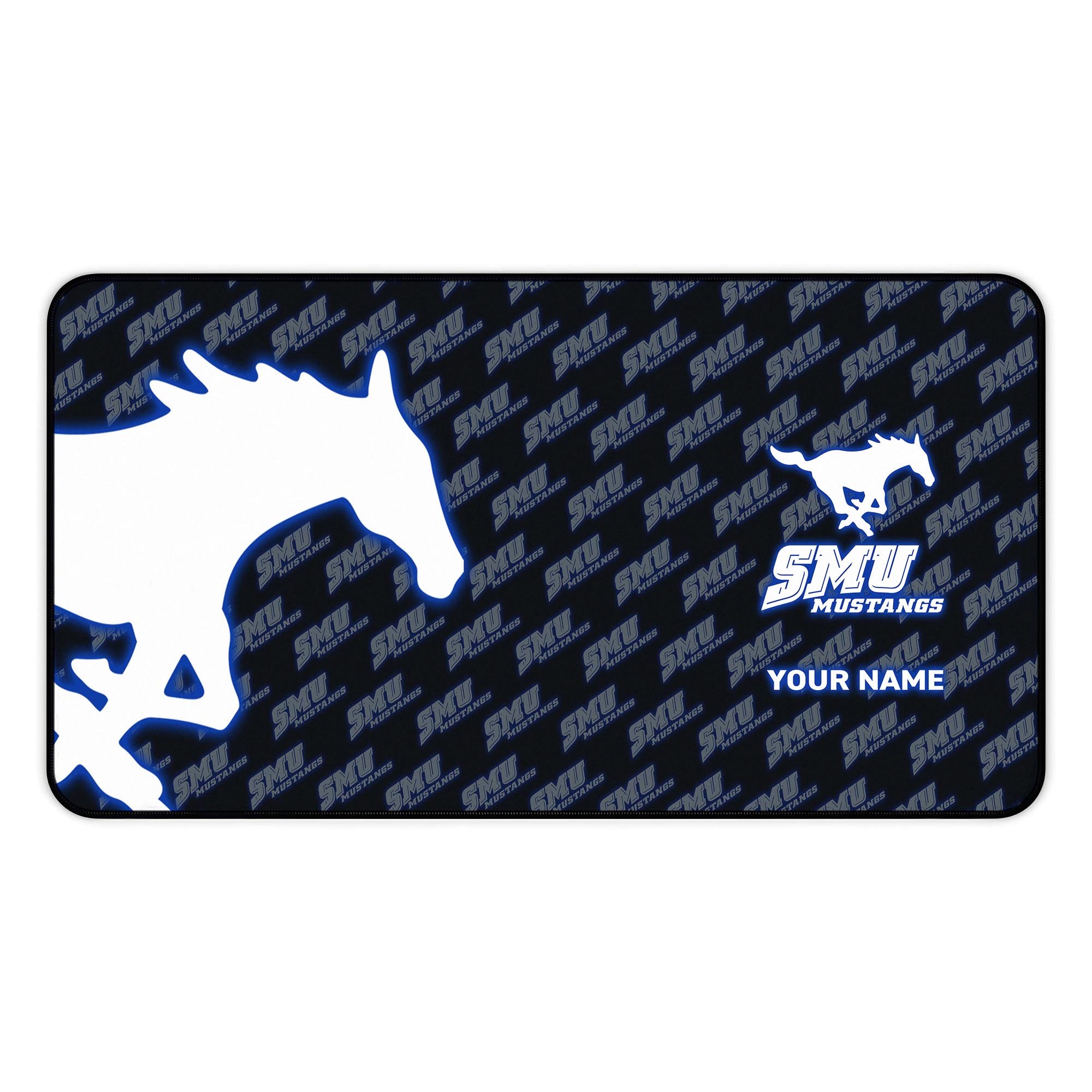 Alternative view of SMU Mustangs 2025 Version Mouse Pad Custom Printed, Sport Team Mouse Pad, Sport Gift For Fans EHIVM-04141794