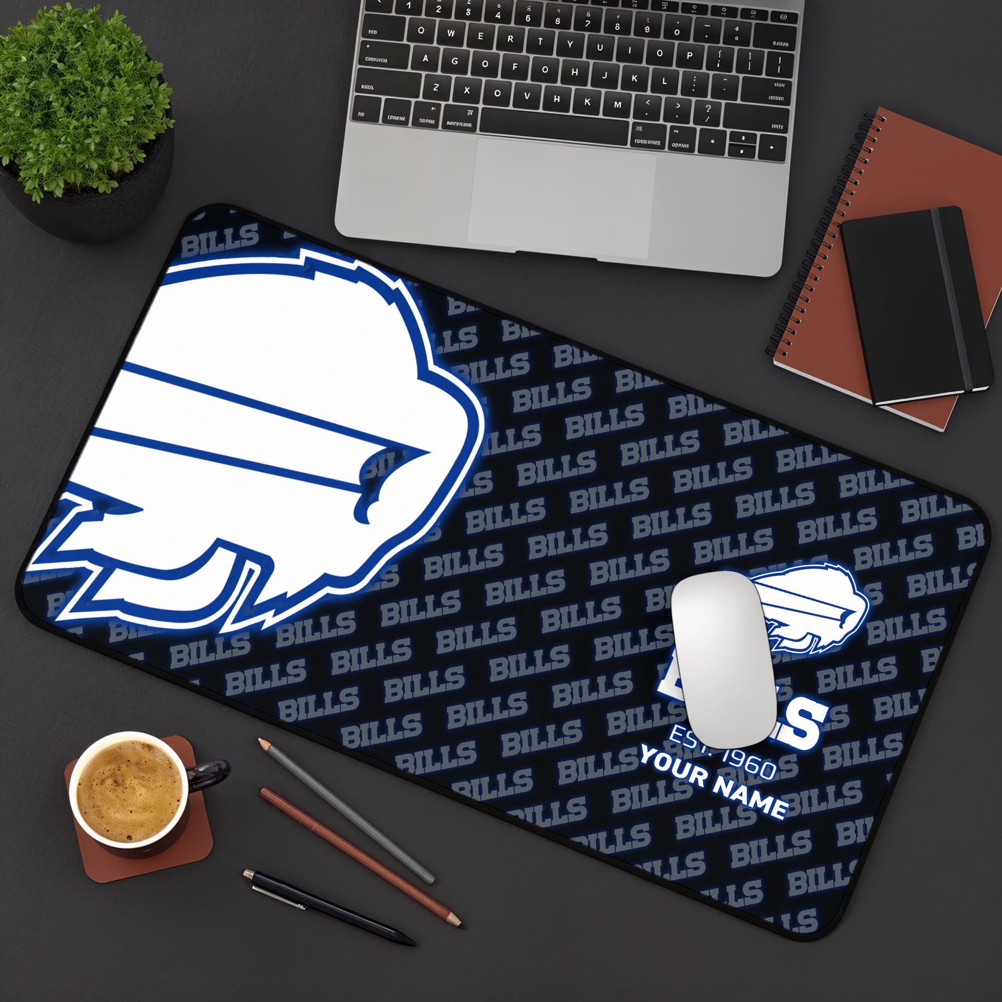 Buffalo Bills 2025 Version Mouse Pad Custom Printed, Sport Team Mouse Pad, Sport Gift For Fans EHIVM-04151815
