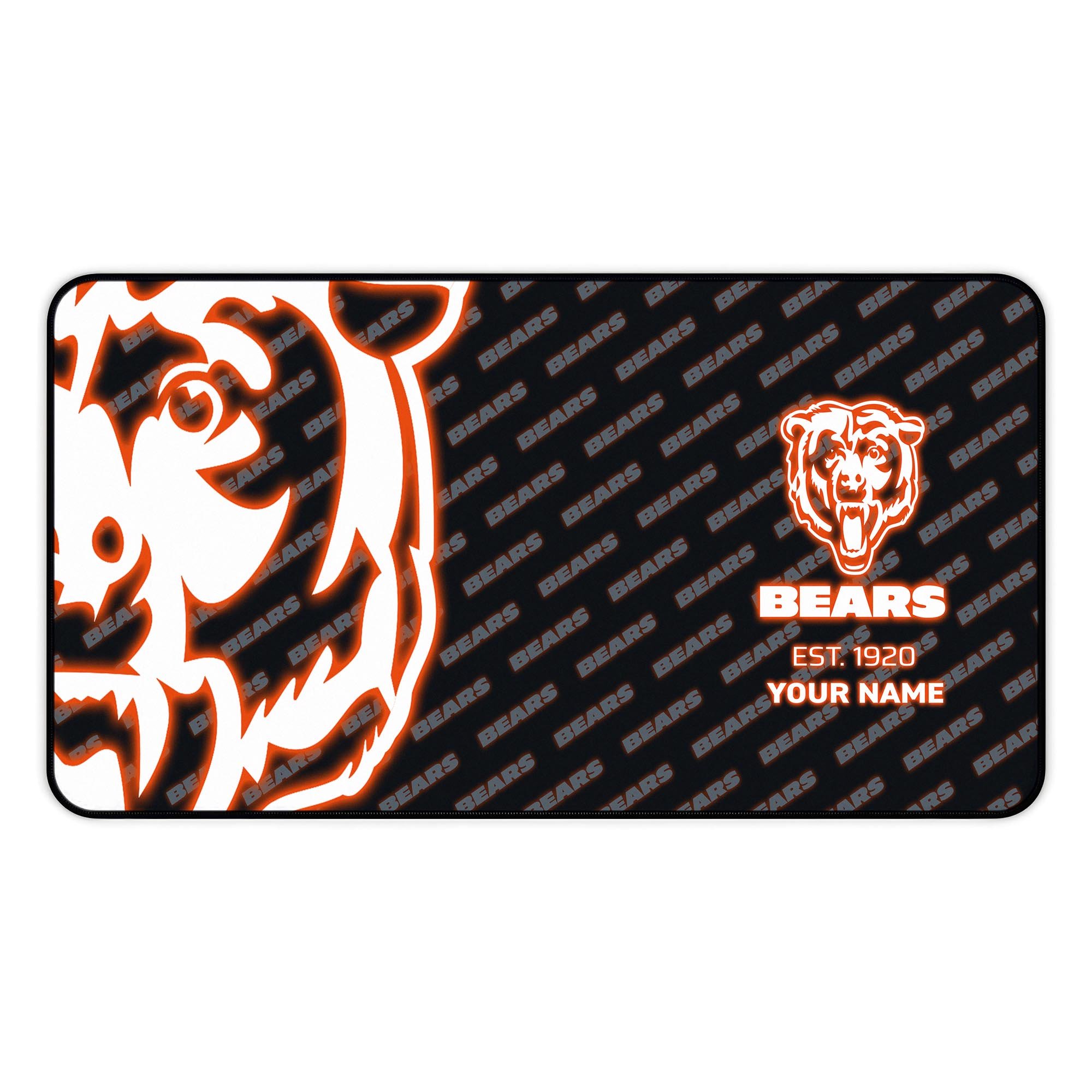 Alternative view of Chicago Bears 2025 Version Mouse Pad Custom Printed, Sport Team Mouse Pad, Sport Gift For Fans EHIVM-04151815