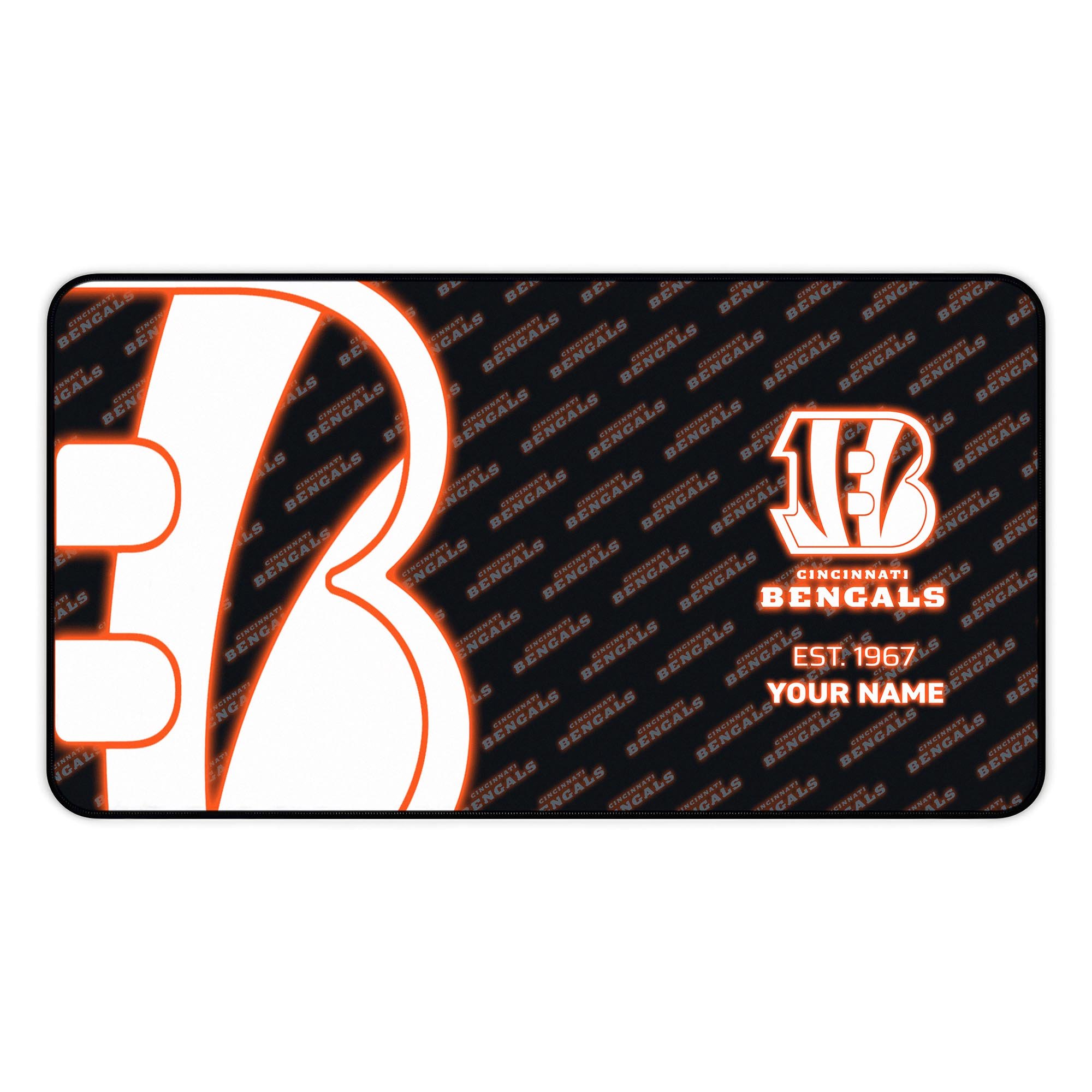 Alternative view of Cincinnati Bengals 2025 Version Mouse Pad Custom Printed, Sport Team Mouse Pad, Sport Gift For Fans EHIVM-04151815