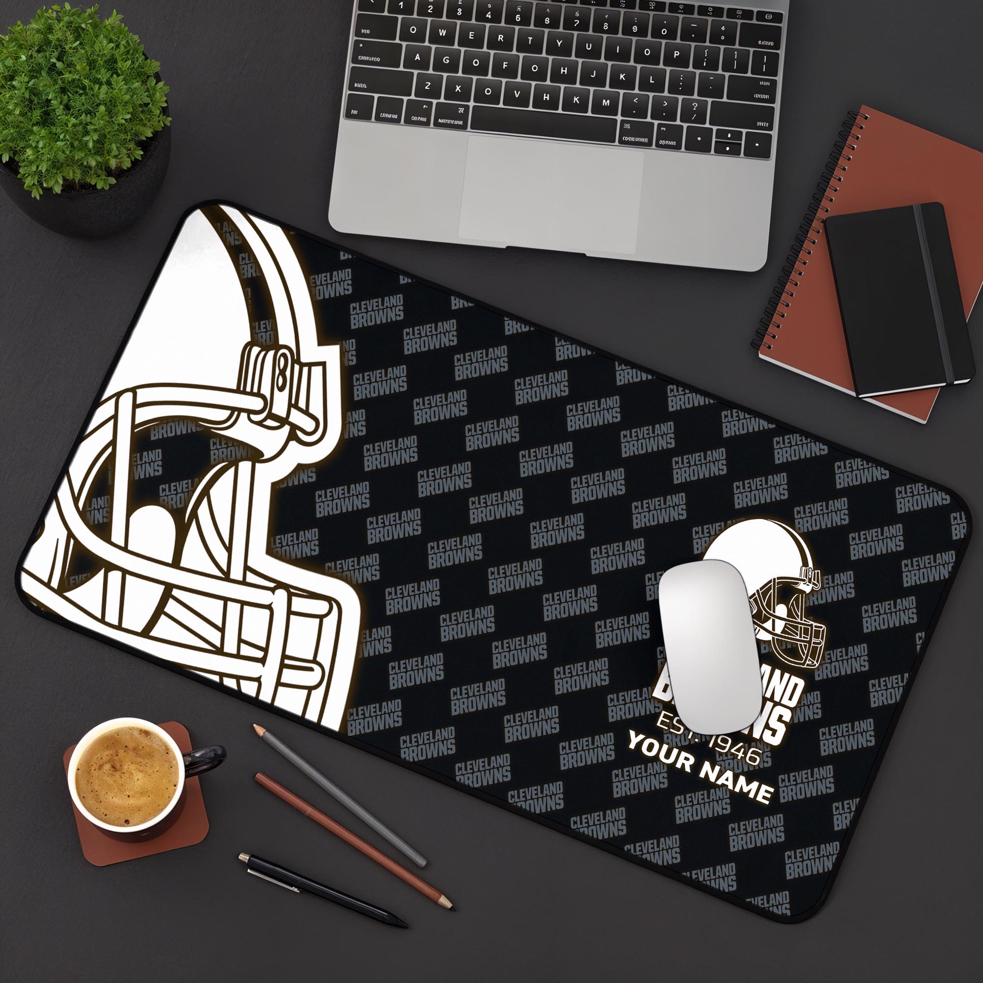 Cleveland Browns 2025 Version Mouse Pad Custom Printed, Sport Team Mouse Pad, Sport Gift For Fans EHIVM-04151815