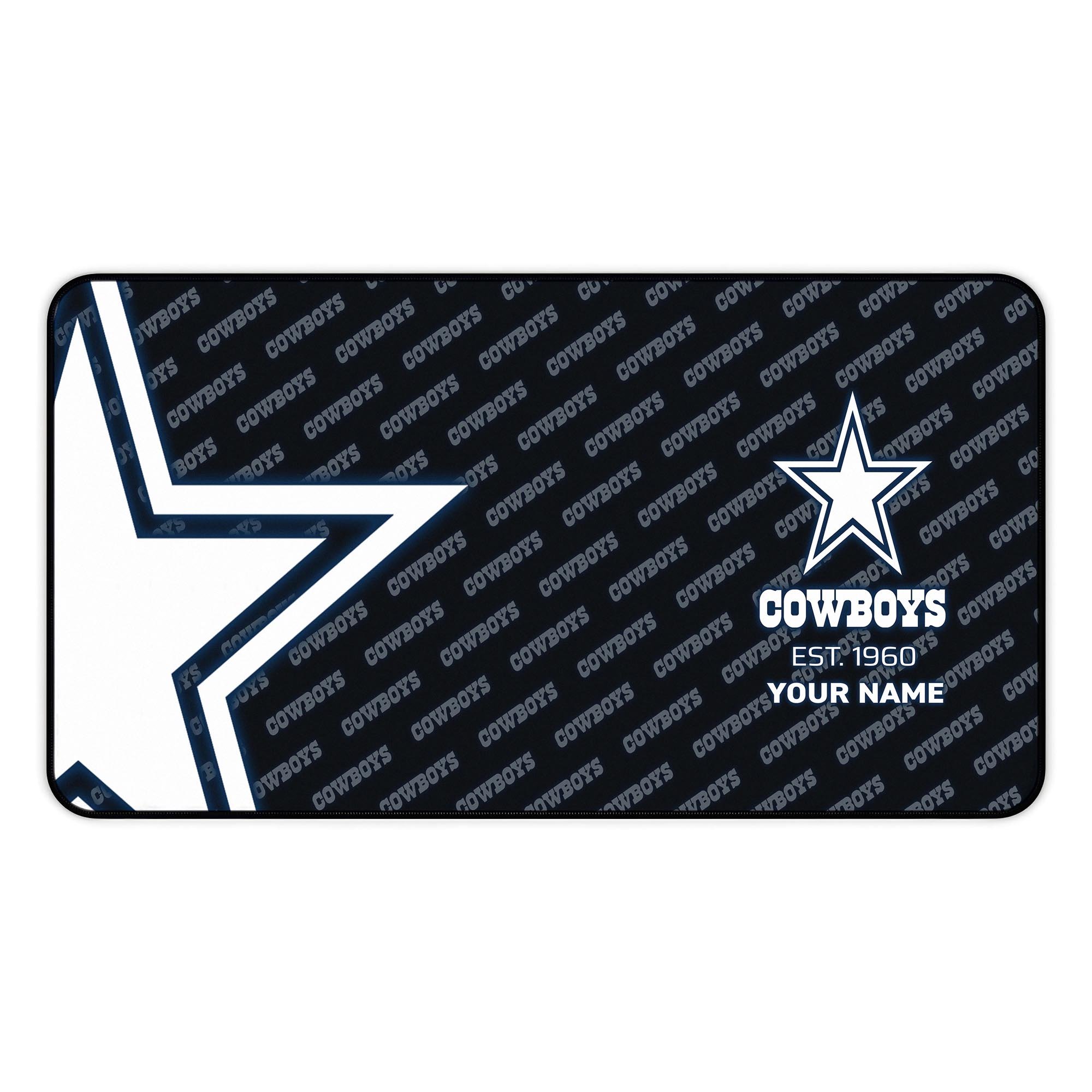 Alternative view of Dallas Cowboys 2025 Version Mouse Pad Custom Printed, Sport Team Mouse Pad, Sport Gift For Fans EHIVM-04151815