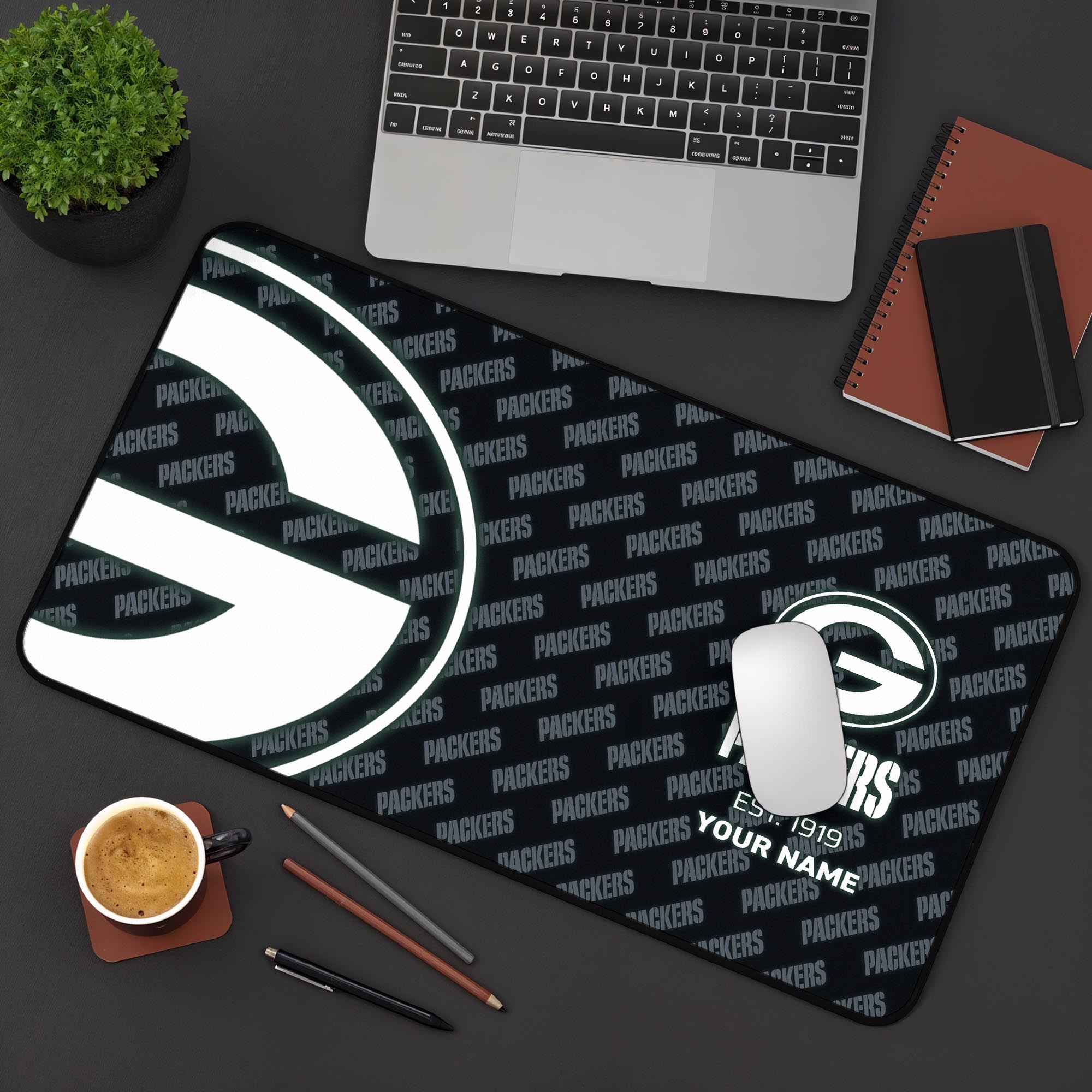 Green Bay Packers 2025 Version Mouse Pad Custom Printed, Sport Team Mouse Pad, Sport Gift For Fans EHIVM-04151815