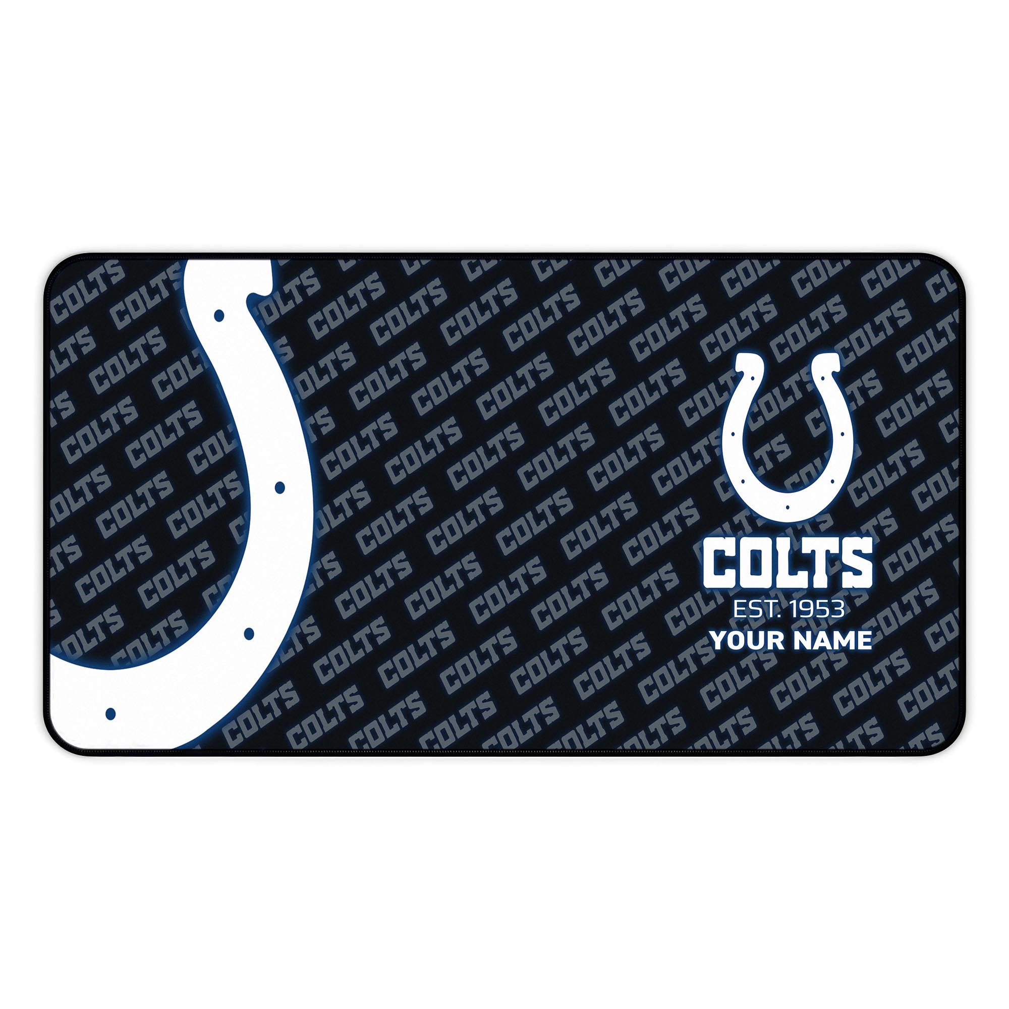 Alternative view of Indianapolis Colts 2025 Version Mouse Pad Custom Printed, Sport Team Mouse Pad, Sport Gift For Fans EHIVM-04151815