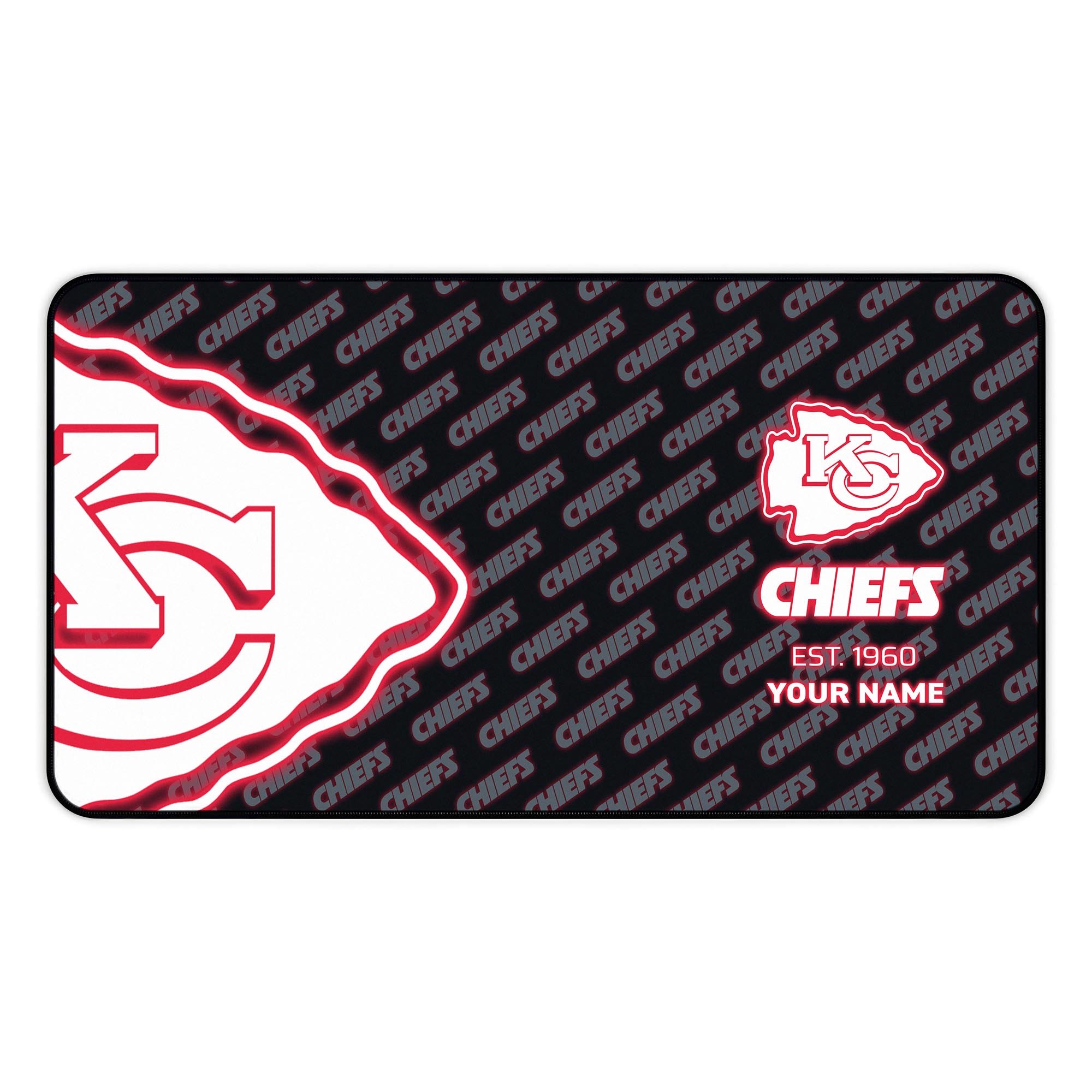 Alternative view of Kansas City Chiefs 2025 Version Mouse Pad Custom Printed, Sport Team Mouse Pad, Sport Gift For Fans EHIVM-04151815