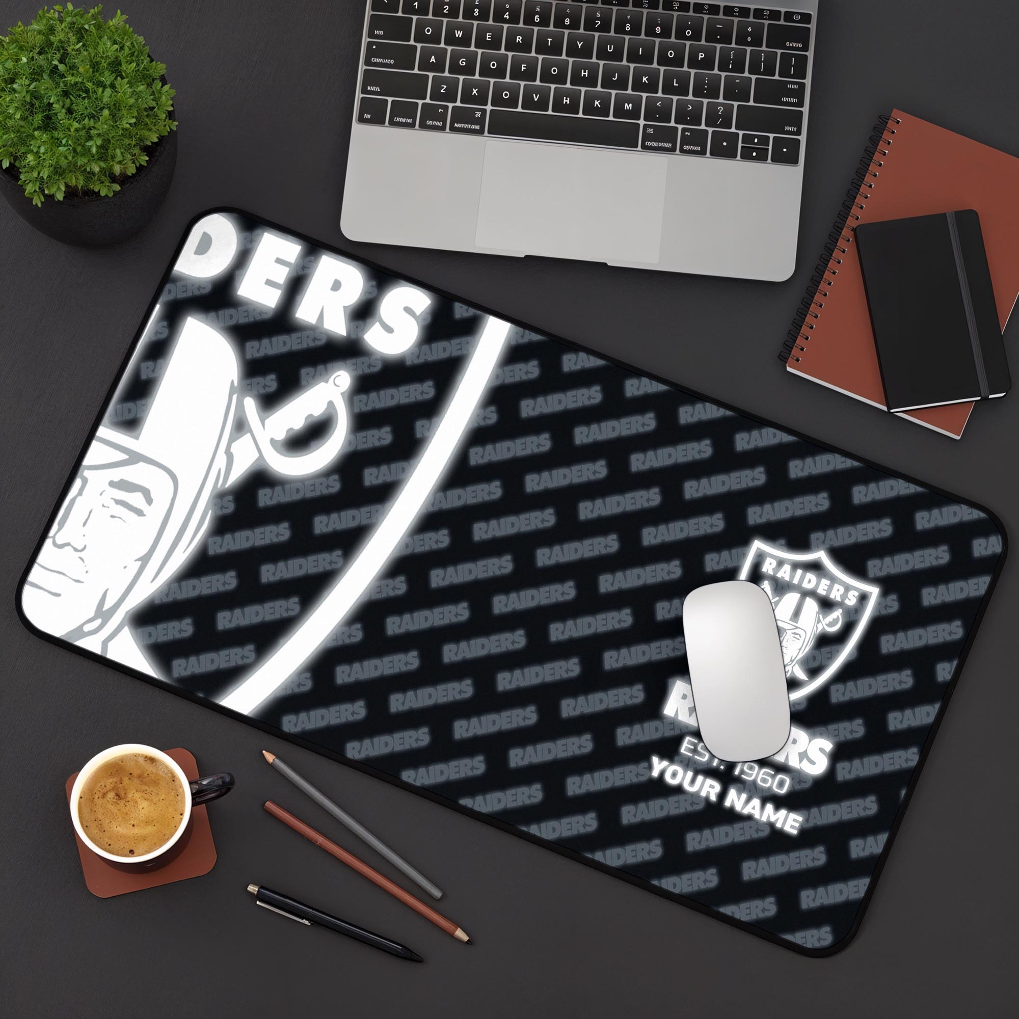 Las Vegas Raiders 2025 Version Mouse Pad Custom Printed, Sport Team Mouse Pad, Sport Gift For Fans EHIVM-04151815