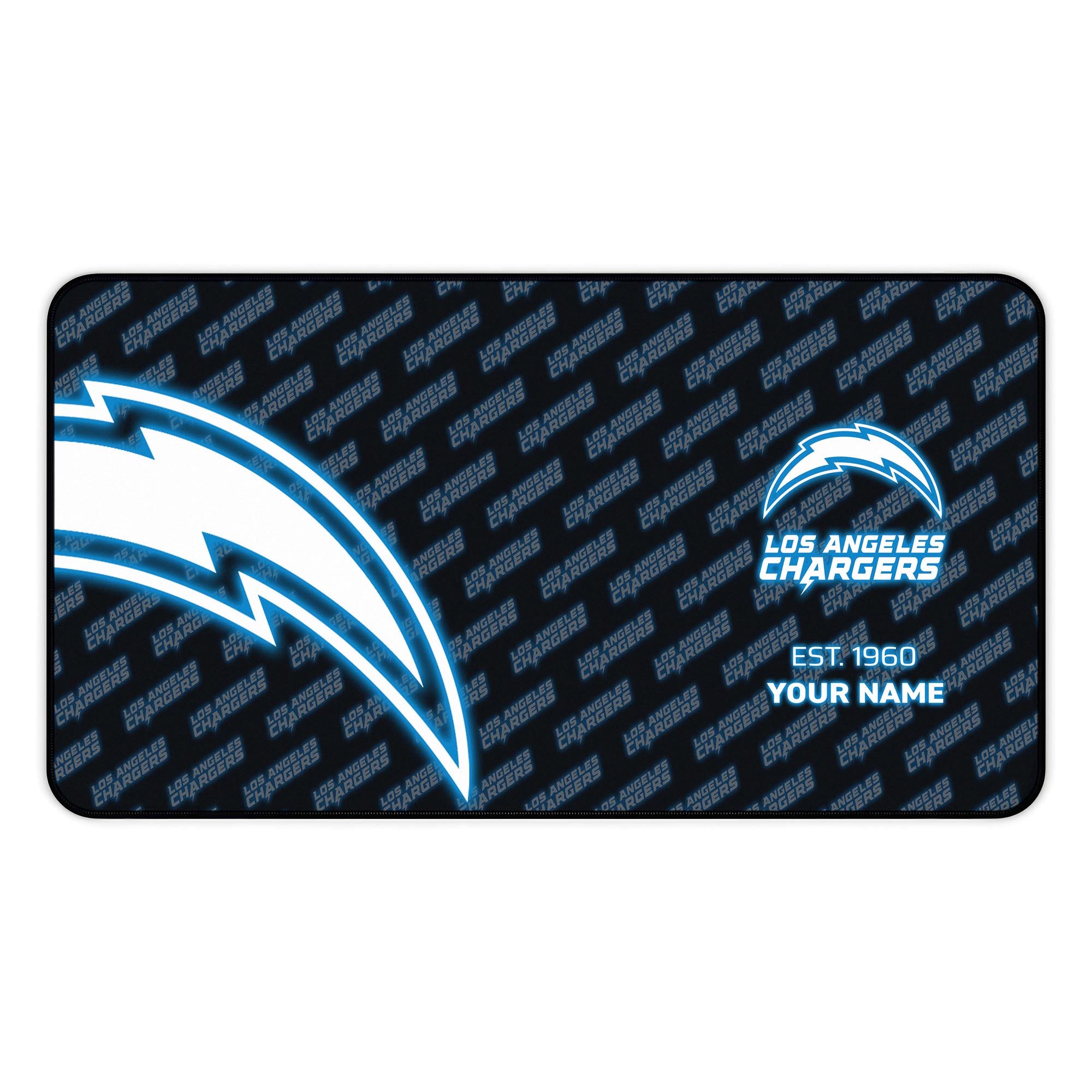 Alternative view of Los Angeles Chargers 2025 Version Mouse Pad Custom Printed, Sport Team Mouse Pad, Sport Gift For Fans EHIVM-04151815